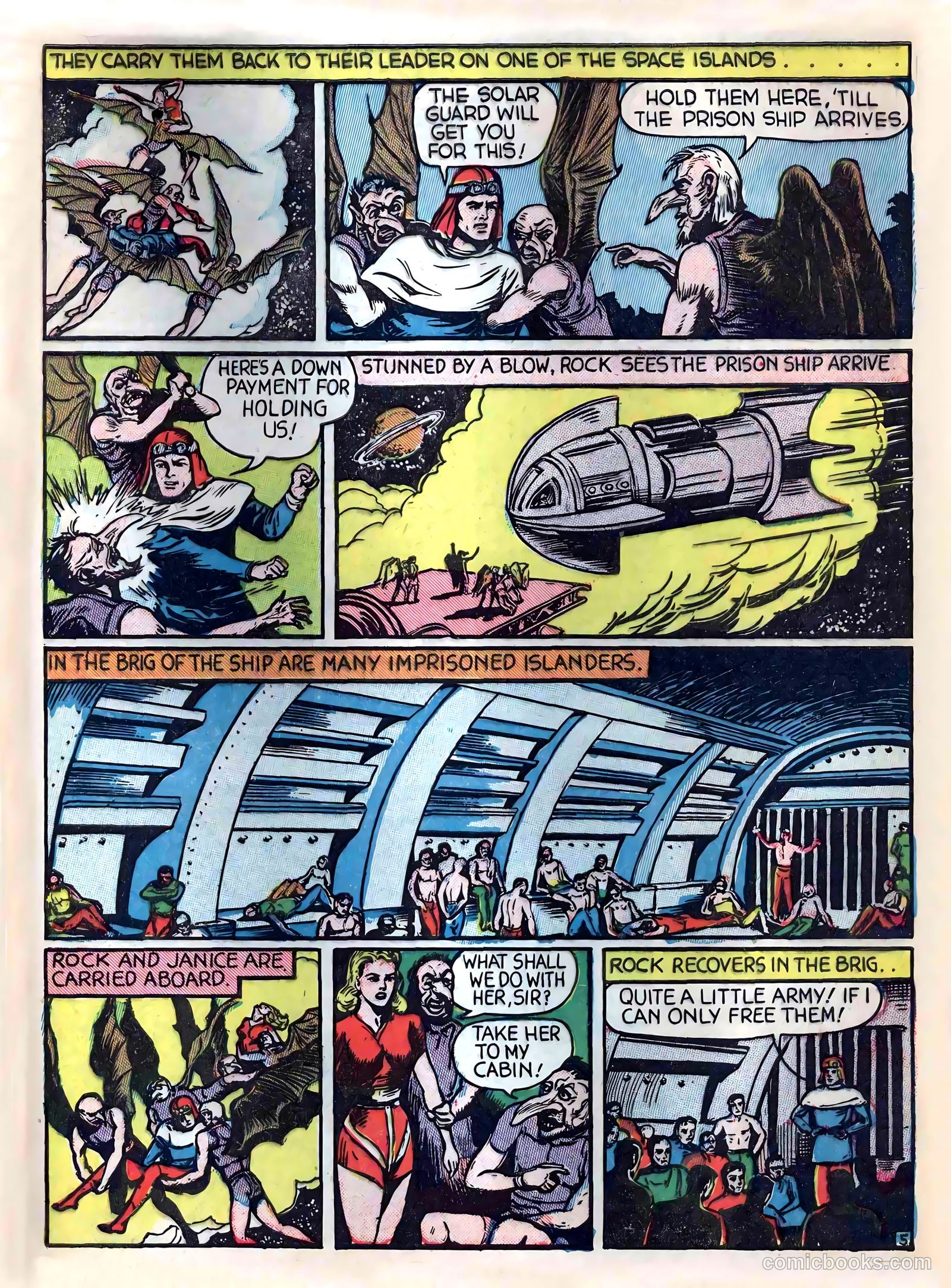 Captain Flight Comics #4 — page 47 of 52