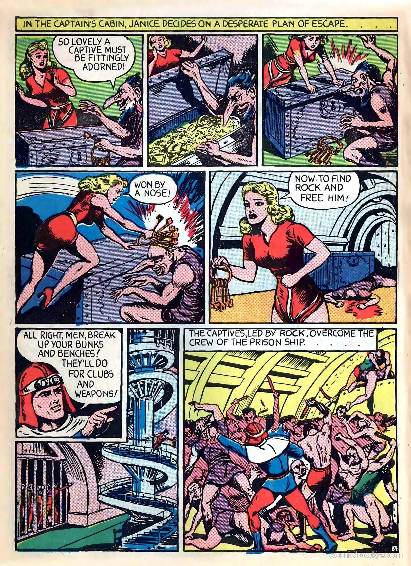 Captain Flight Comics #4 — page 48 of 52