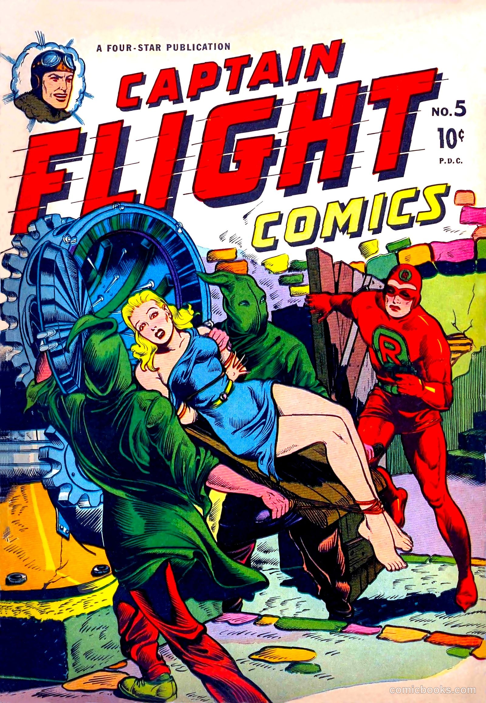 Captain Flight Comics #5 — page 2 of 51