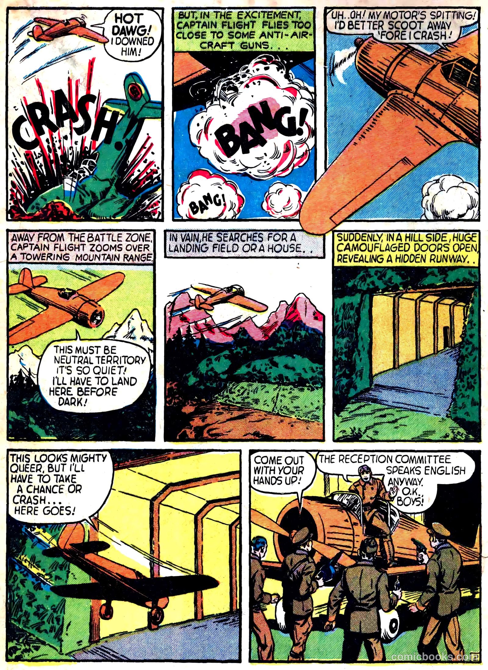 Captain Flight Comics #5 — page 4 of 51
