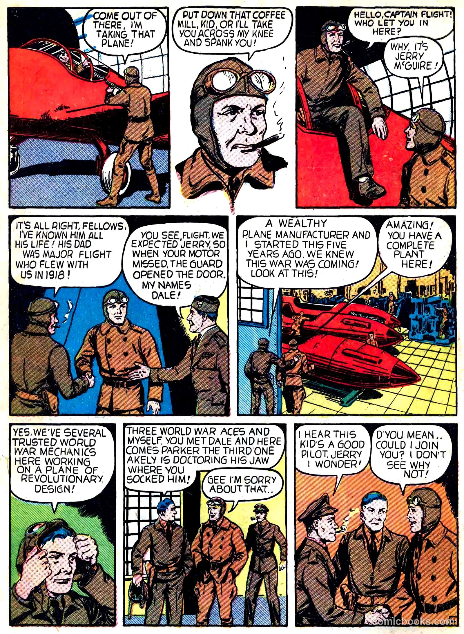 Captain Flight Comics #5 — page 6 of 51