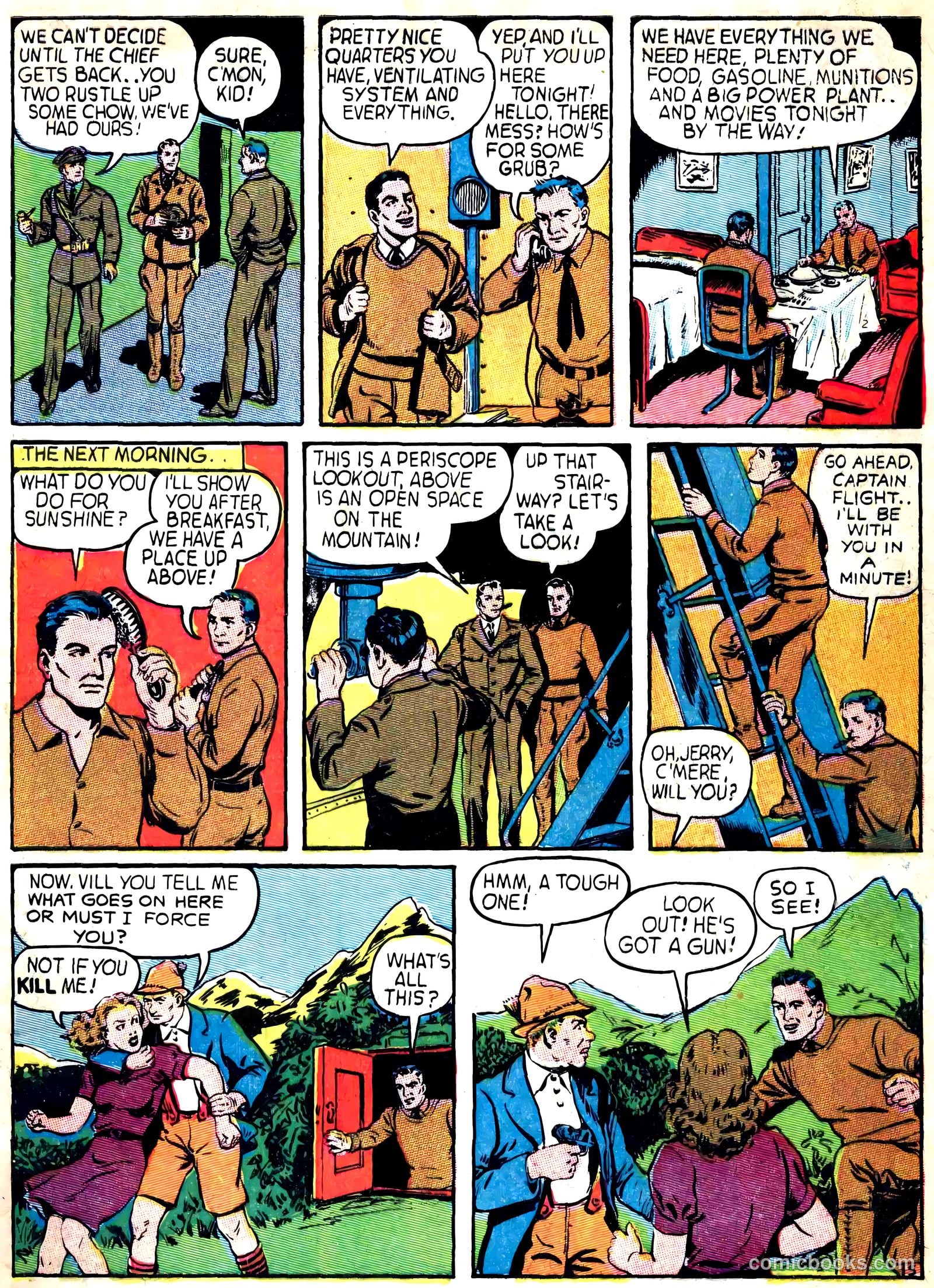 Captain Flight Comics #5 — page 7 of 51