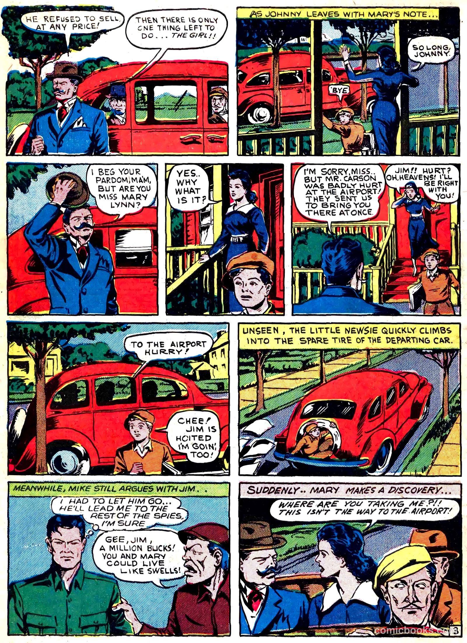 Captain Flight Comics #5 — page 14 of 51