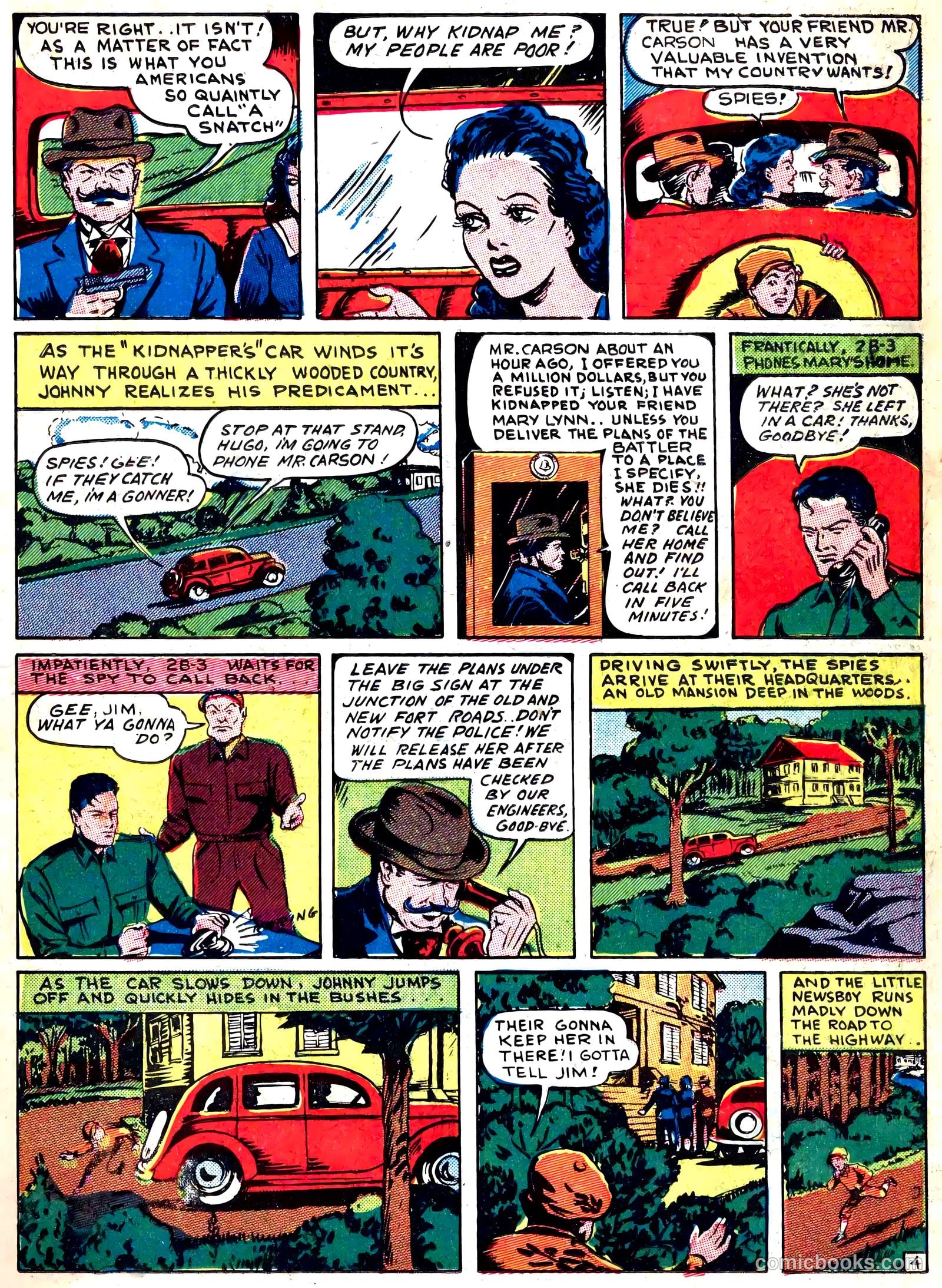 Captain Flight Comics #5 — page 15 of 51