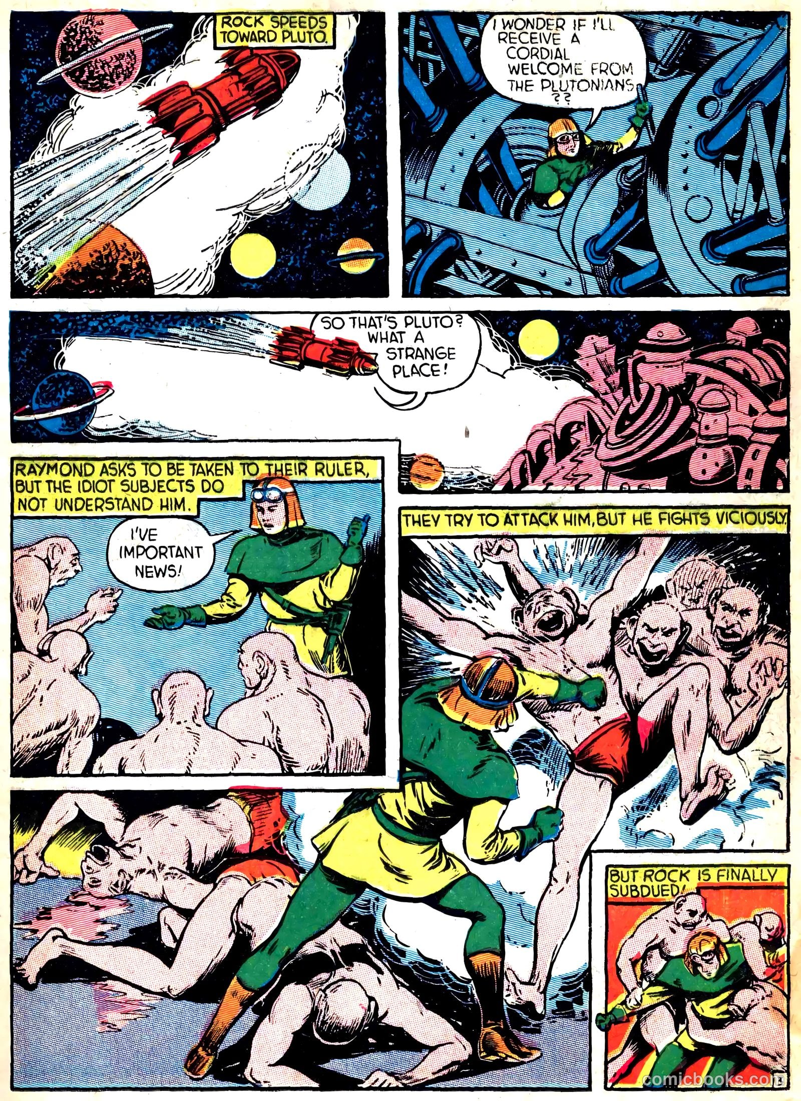Captain Flight Comics #5 — page 37 of 51