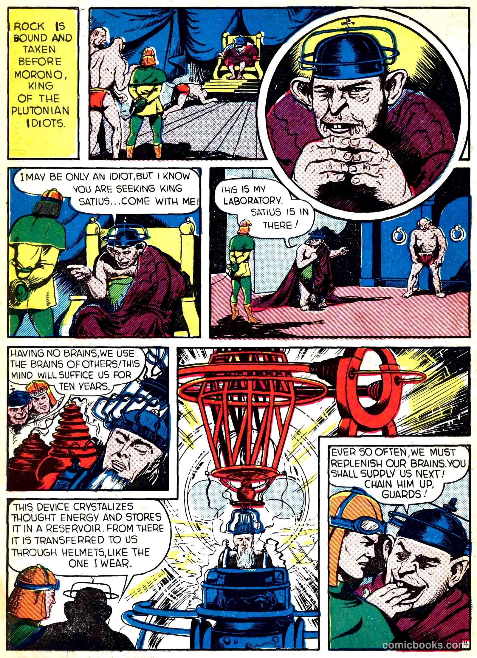 Captain Flight Comics #5 — page 38 of 51