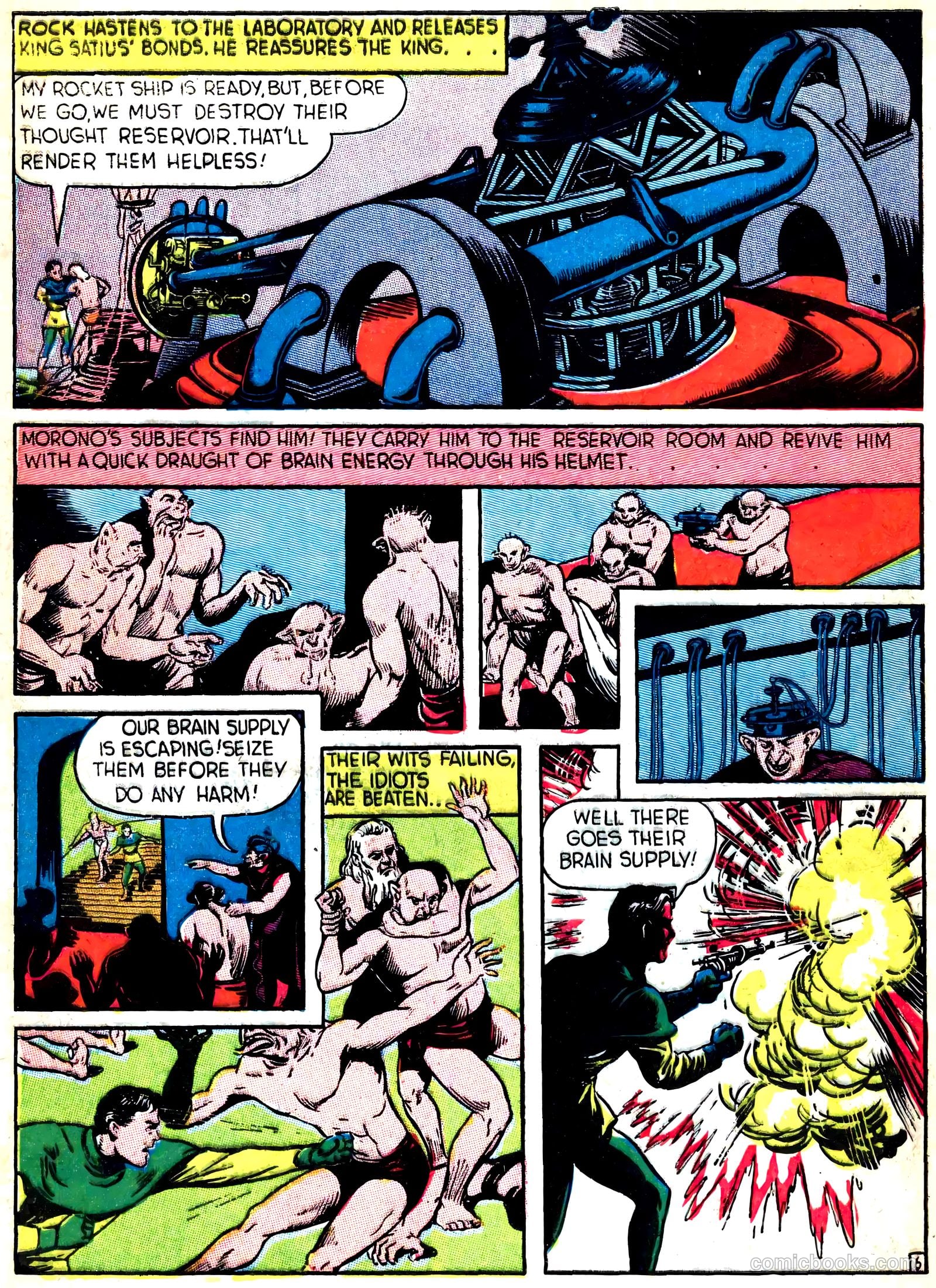 Captain Flight Comics #5 — page 40 of 51