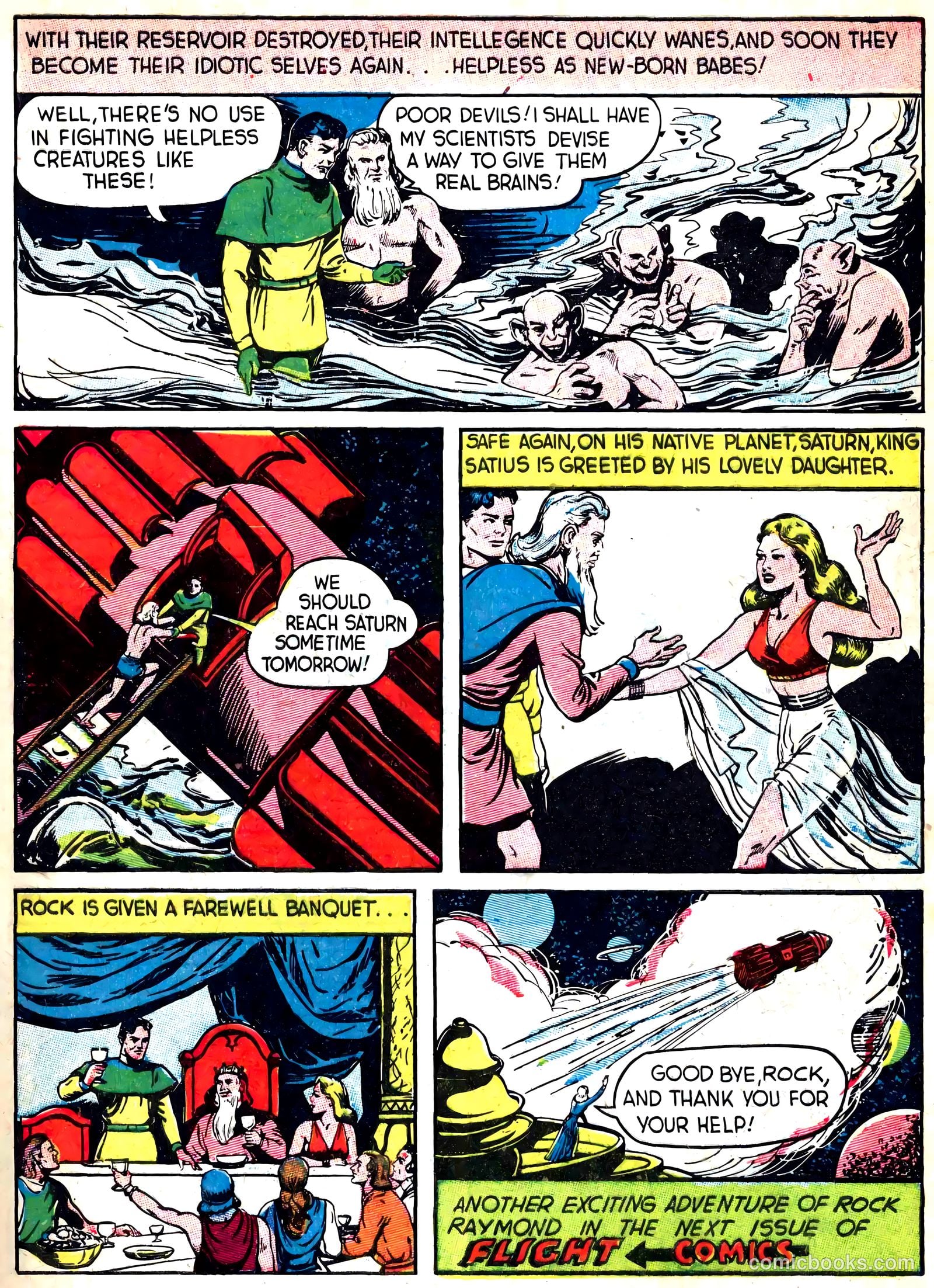 Captain Flight Comics #5 — page 41 of 51