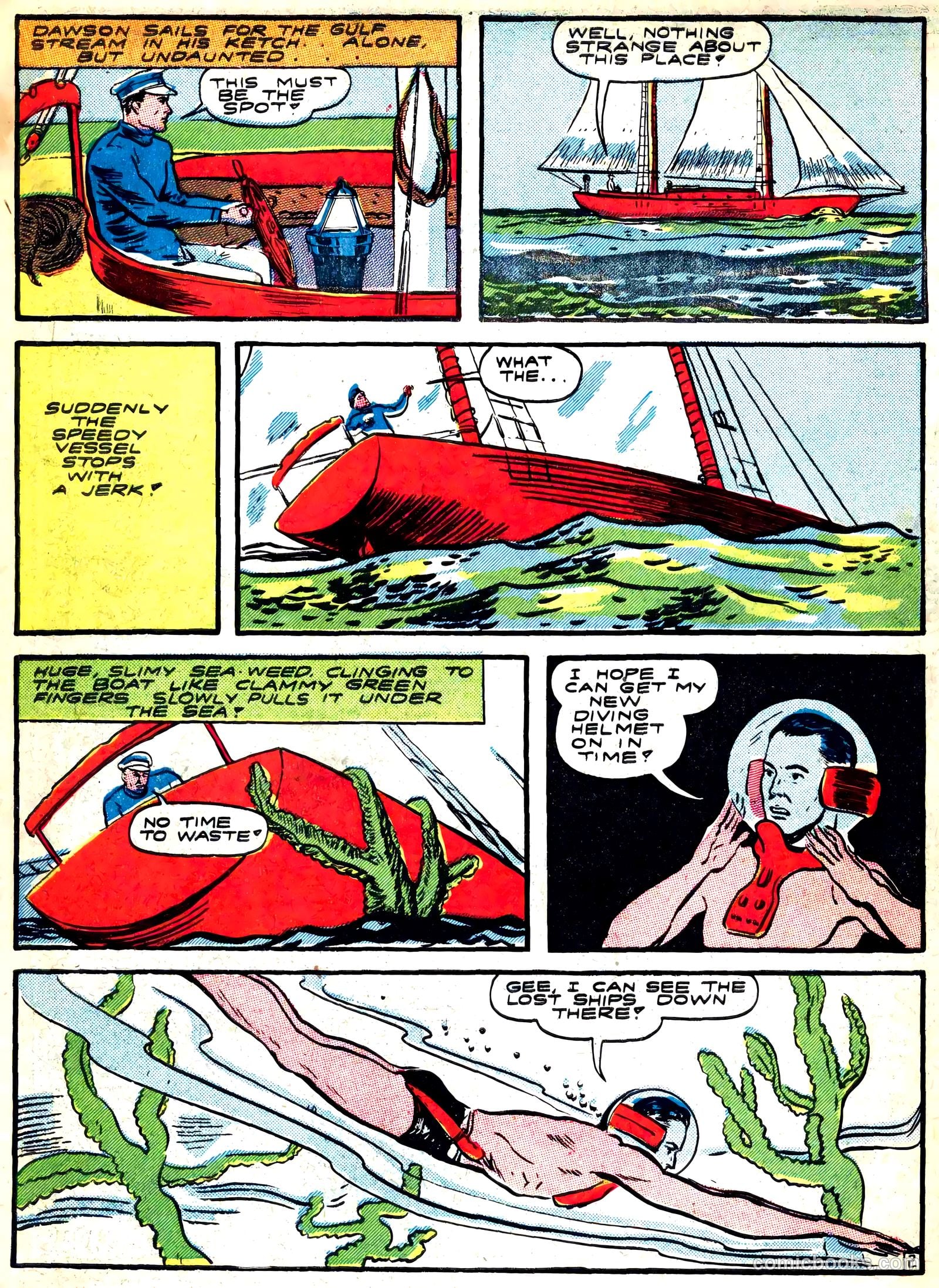 Captain Flight Comics #5 — page 44 of 51