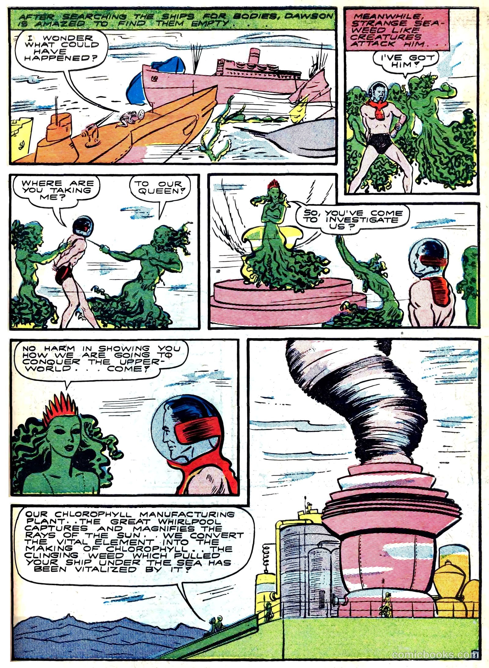 Captain Flight Comics #5 — page 45 of 51