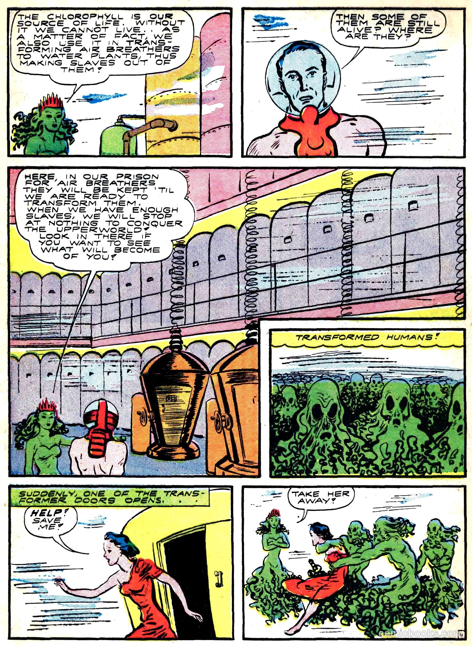 Captain Flight Comics #5 — page 46 of 51