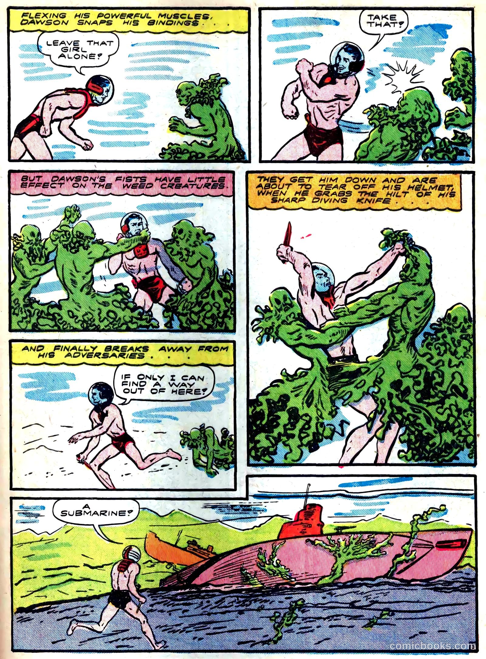 Captain Flight Comics #5 — page 47 of 51