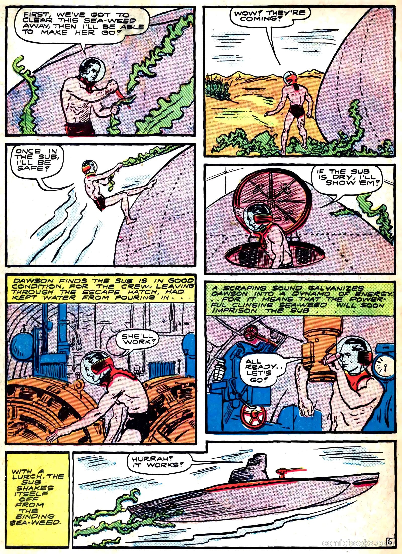 Captain Flight Comics #5 — page 48 of 51