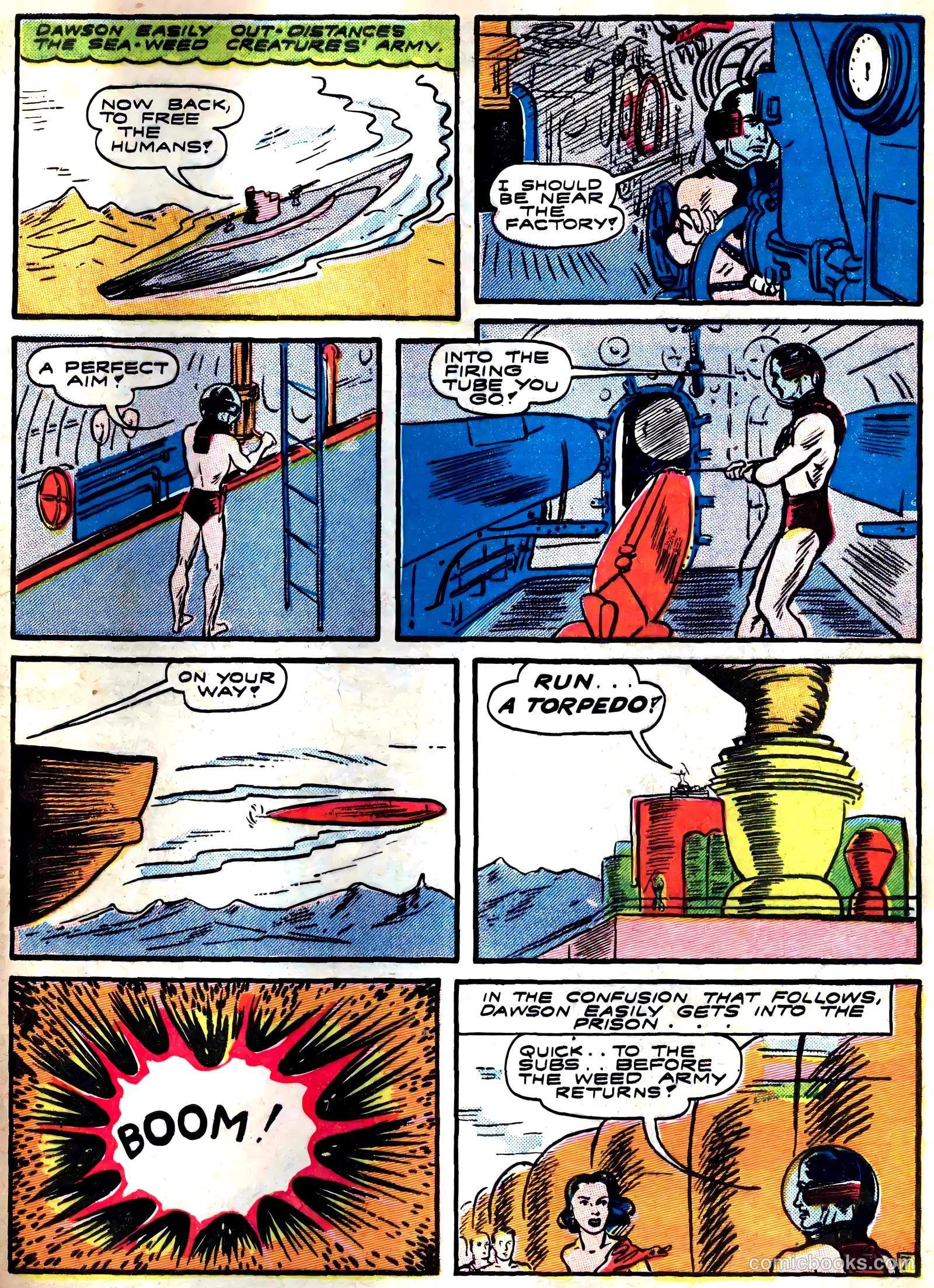 Captain Flight Comics #5 — page 49 of 51