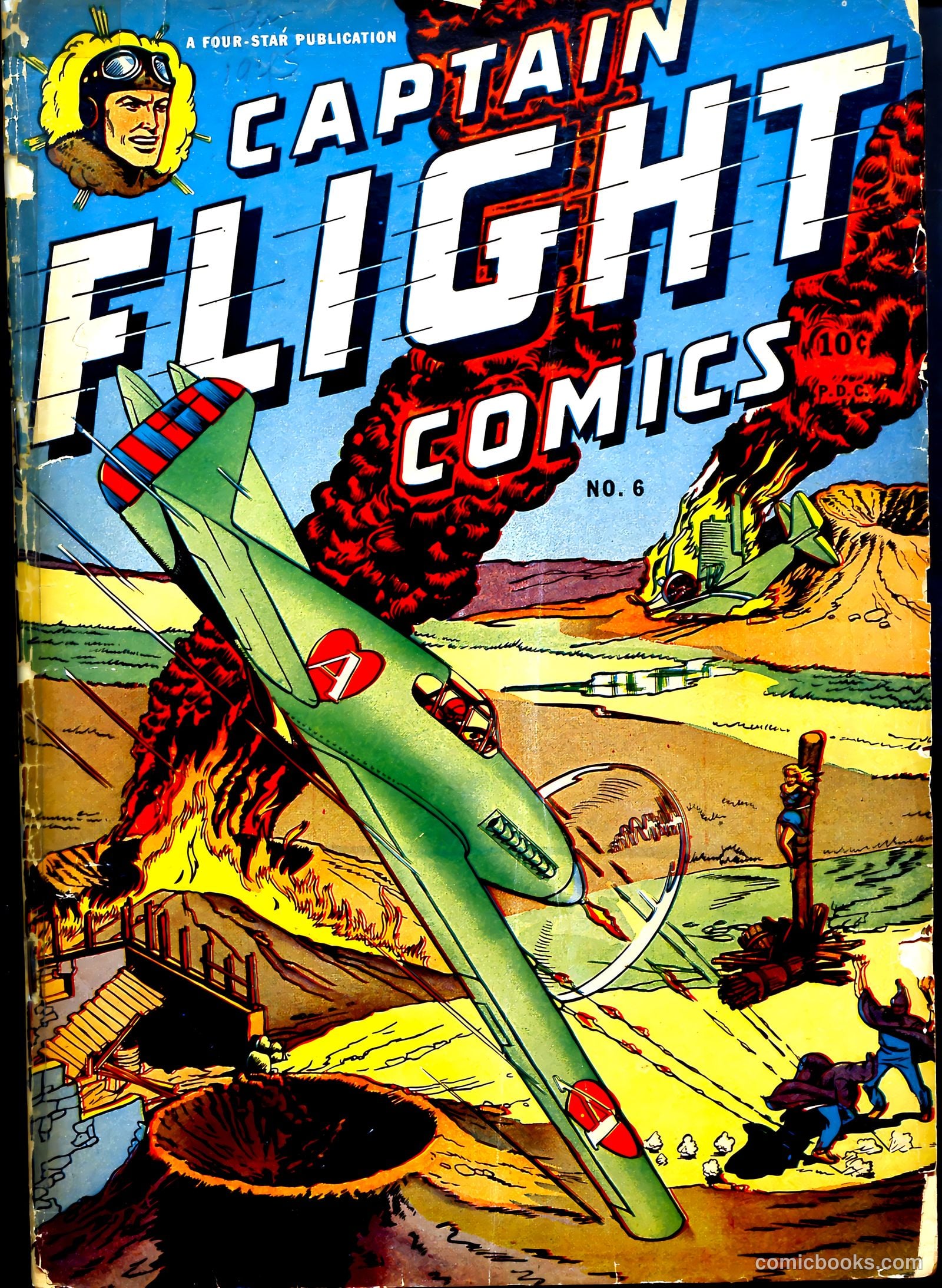 Captain Flight Comics #6 — page 1 of 53