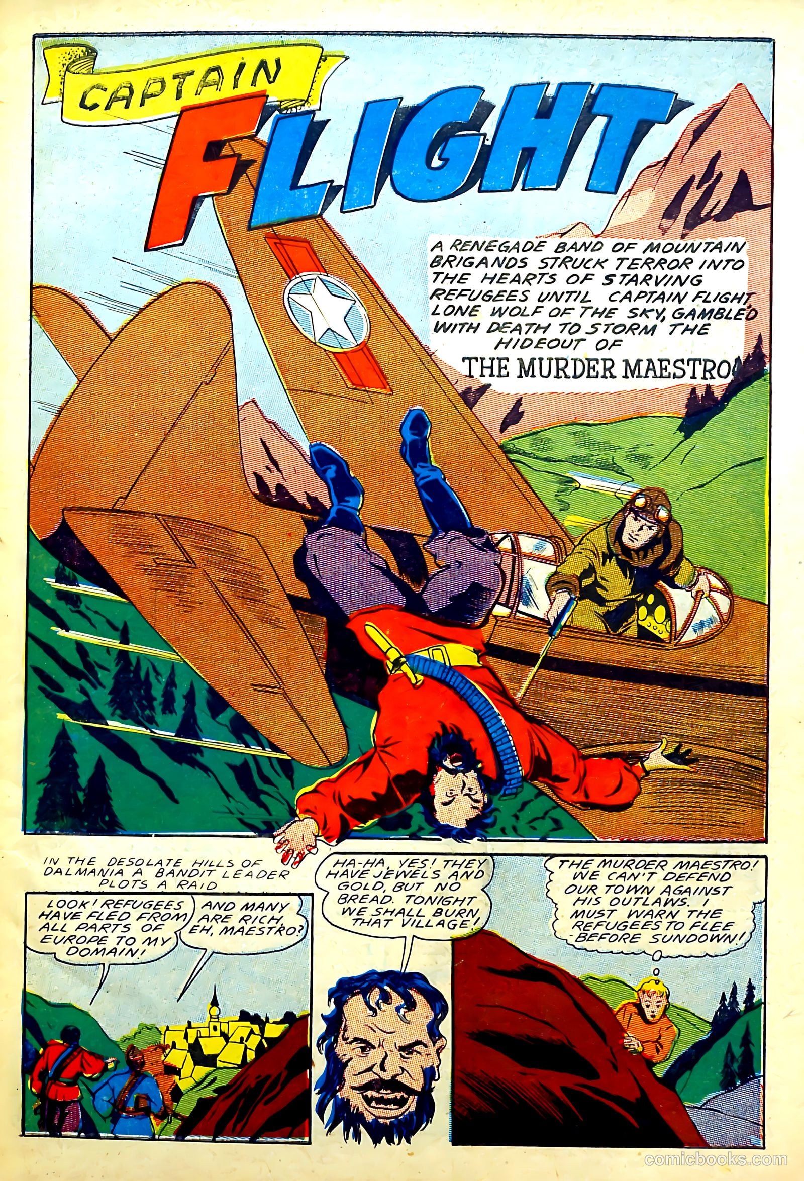 Captain Flight Comics #6 — page 3 of 53