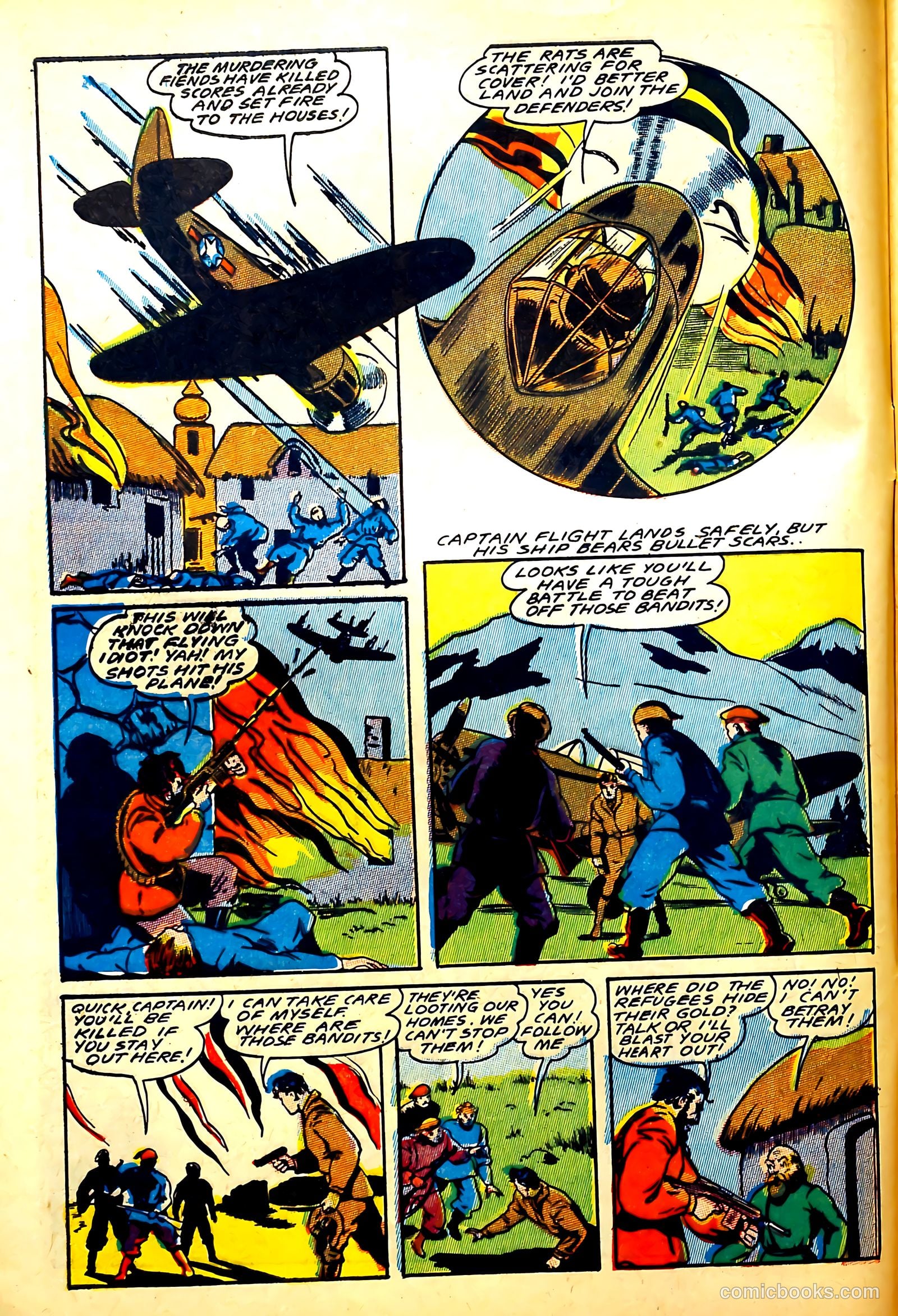 Captain Flight Comics #6 — page 6 of 53
