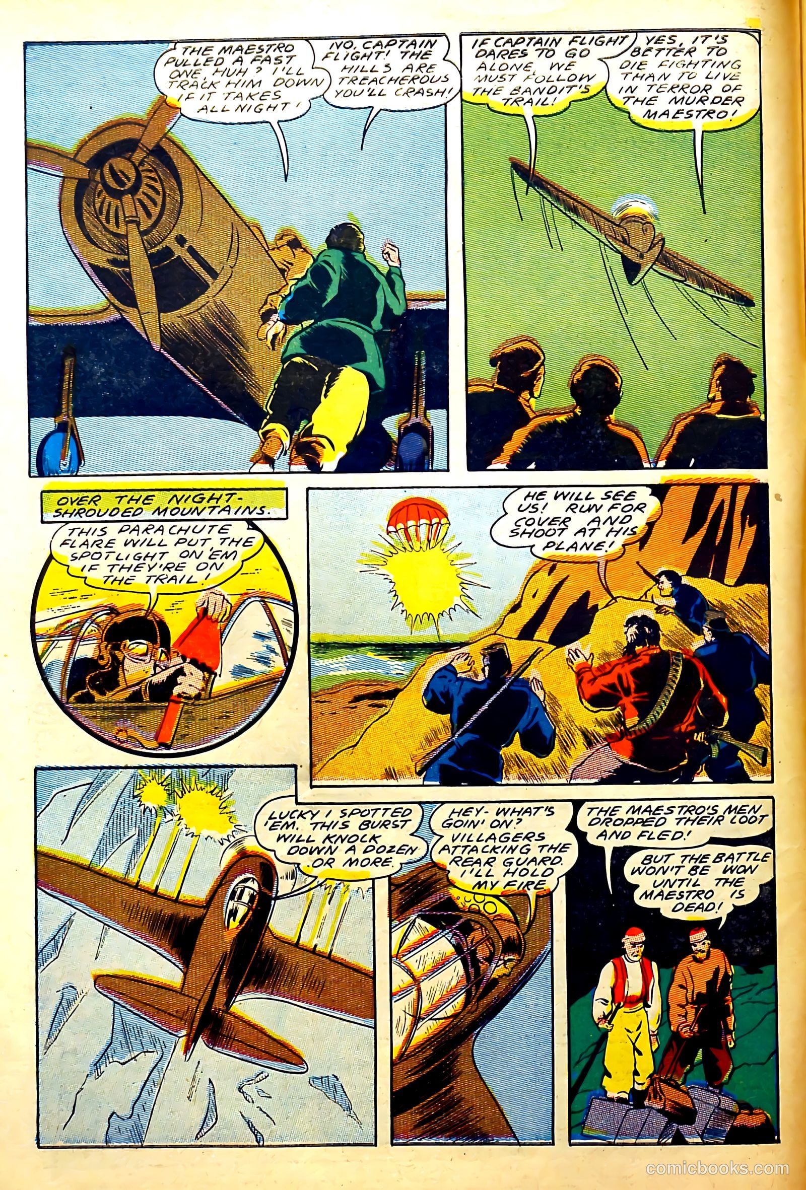 Captain Flight Comics #6 — page 8 of 53