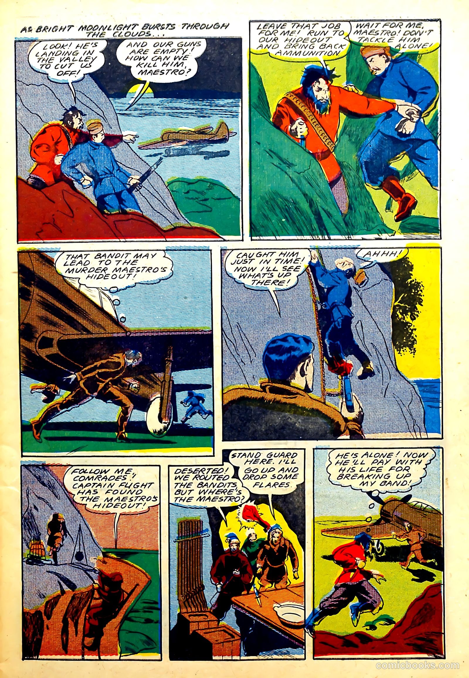 Captain Flight Comics #6 — page 9 of 53