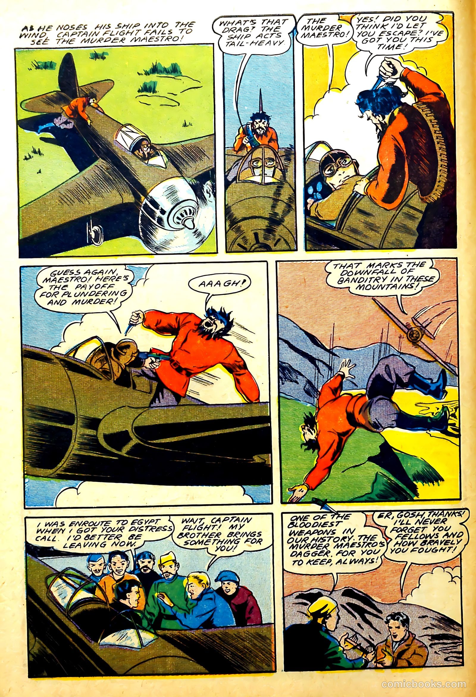 Captain Flight Comics #6 — page 10 of 53