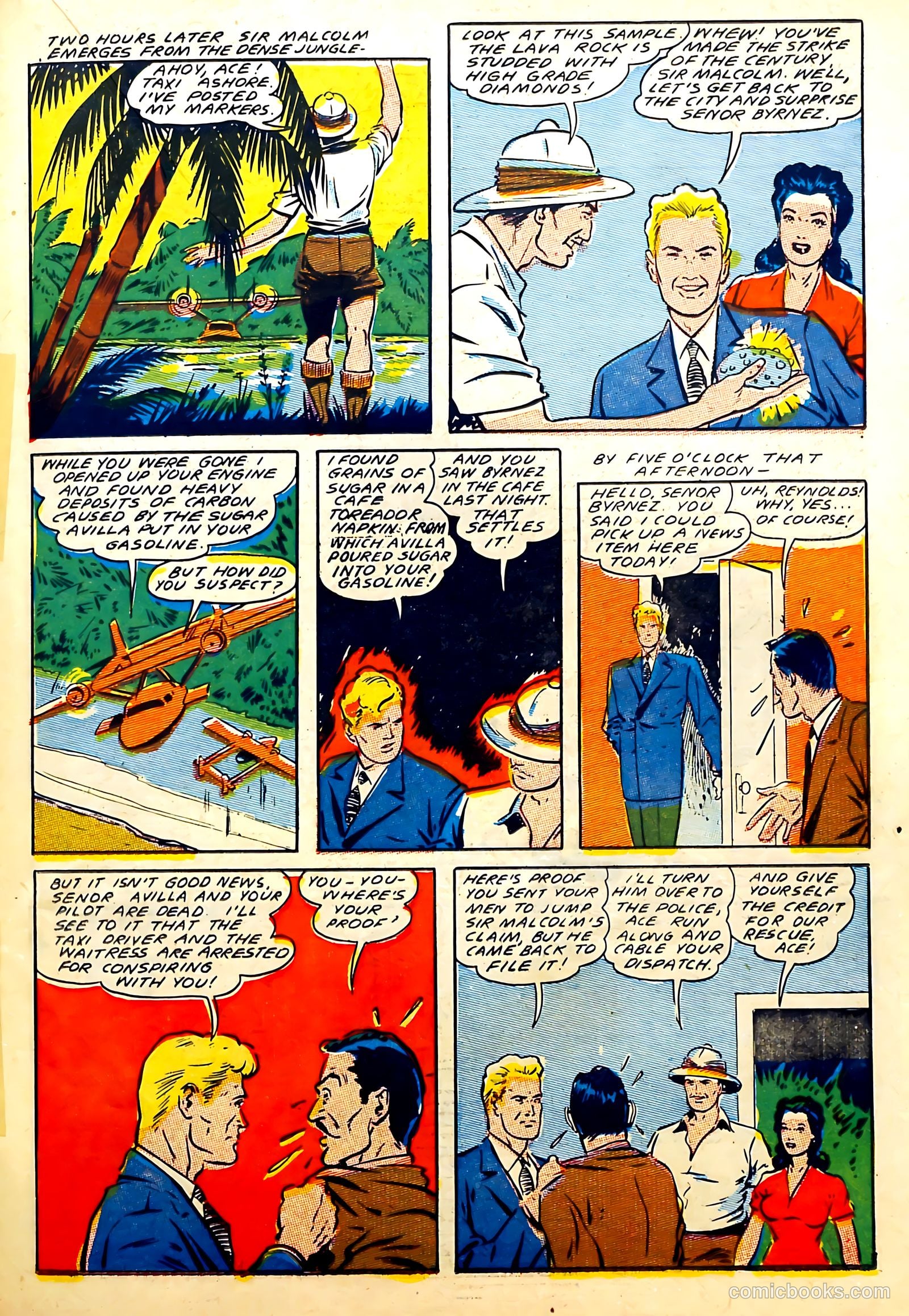 Captain Flight Comics #6 — page 27 of 53