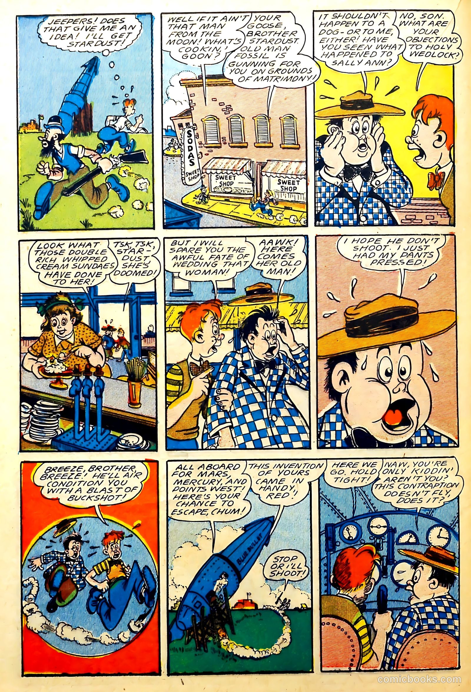 Captain Flight Comics #6 — page 30 of 53