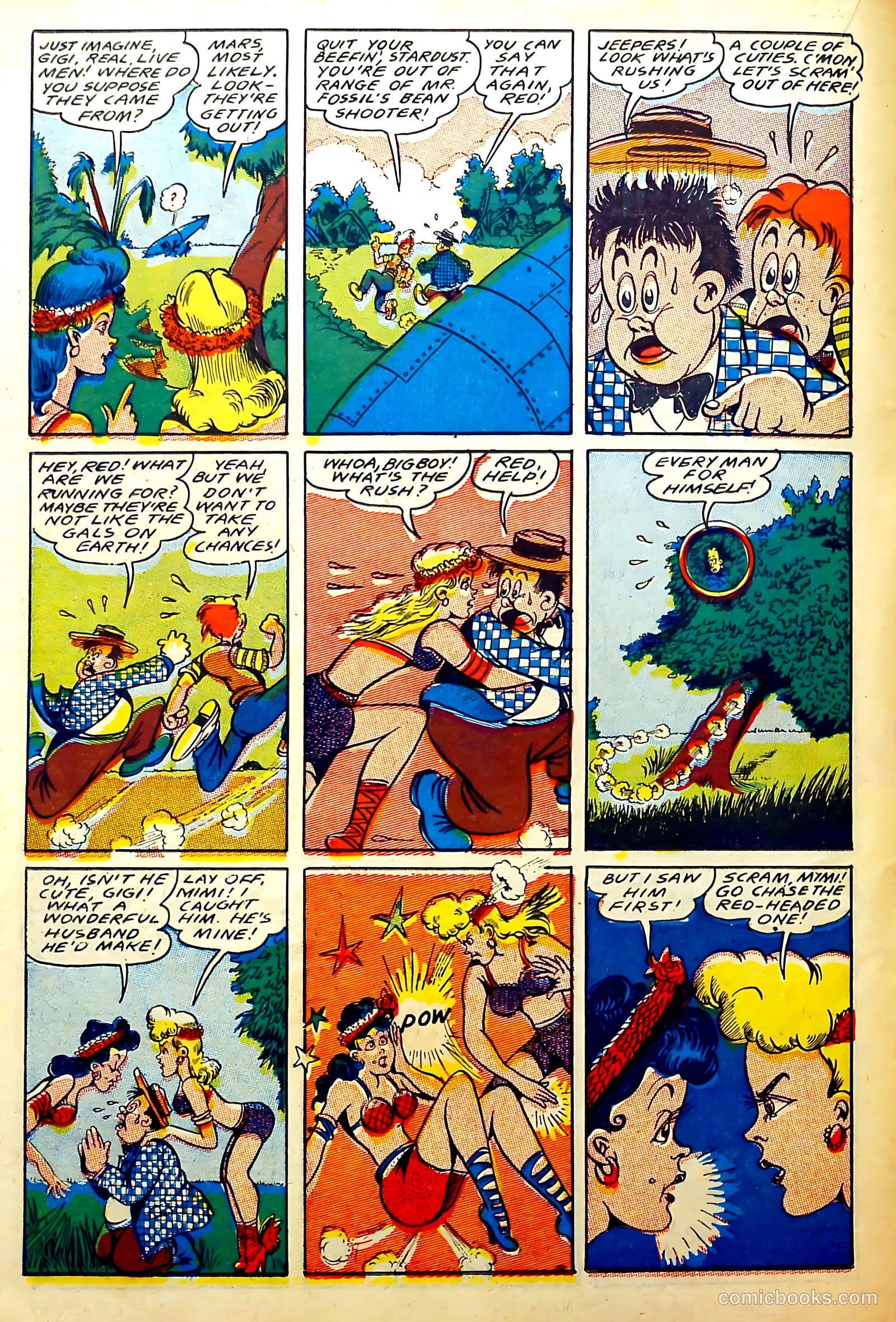 Captain Flight Comics #6 — page 32 of 53