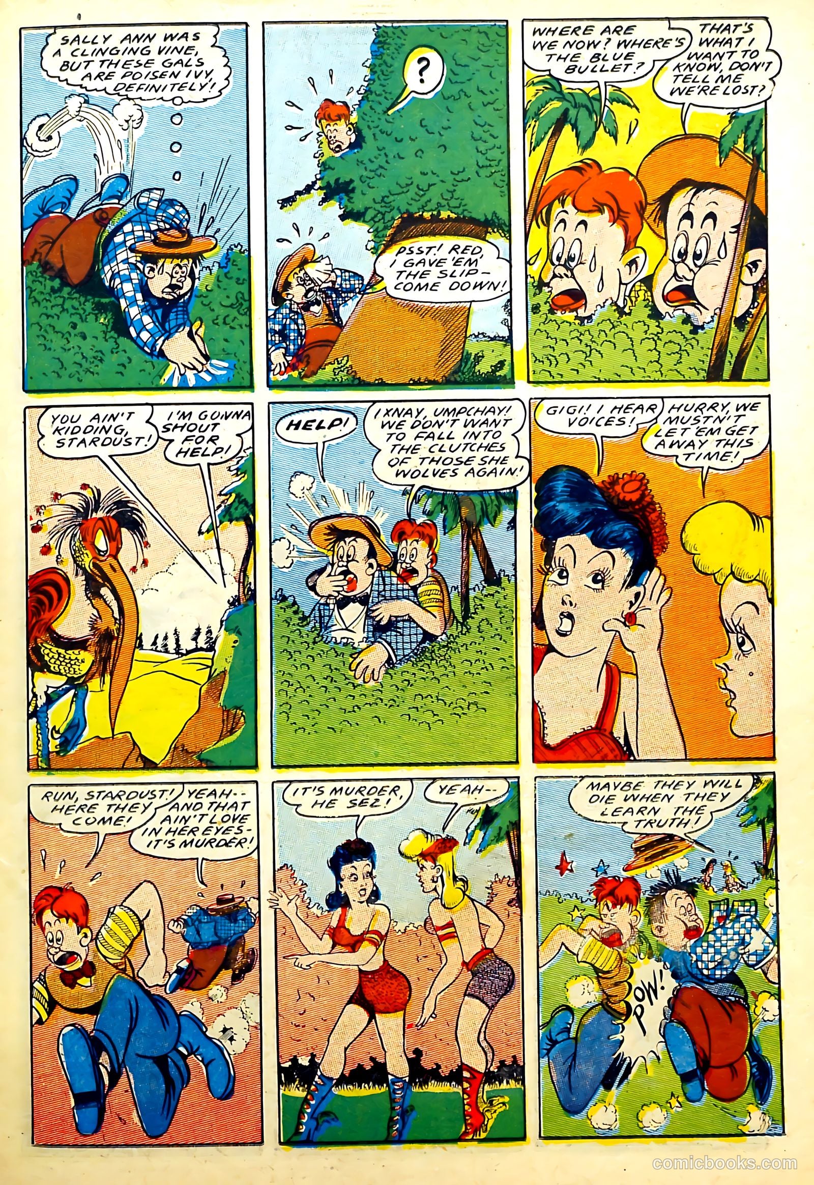 Captain Flight Comics #6 — page 33 of 53
