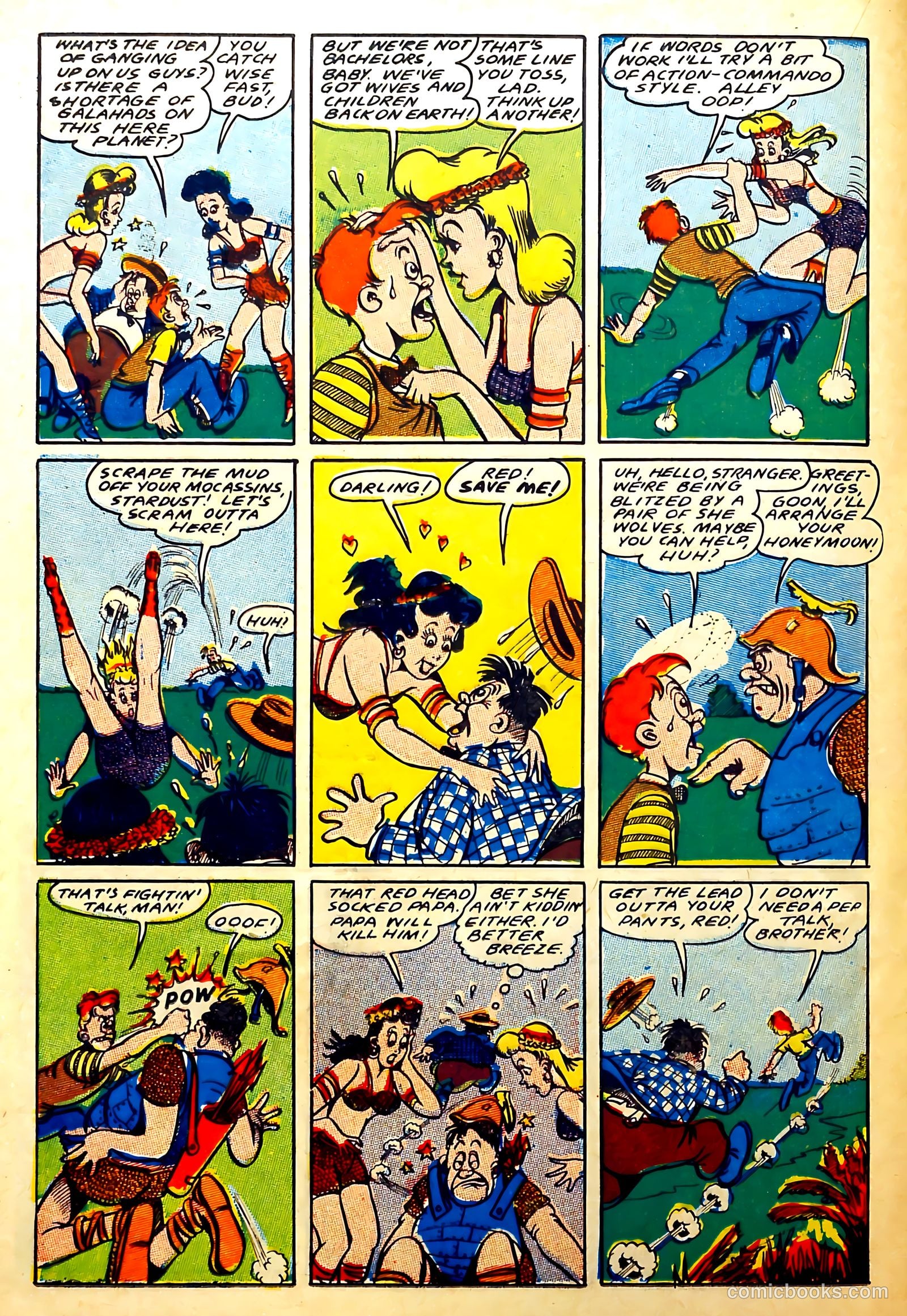 Captain Flight Comics #6 — page 34 of 53