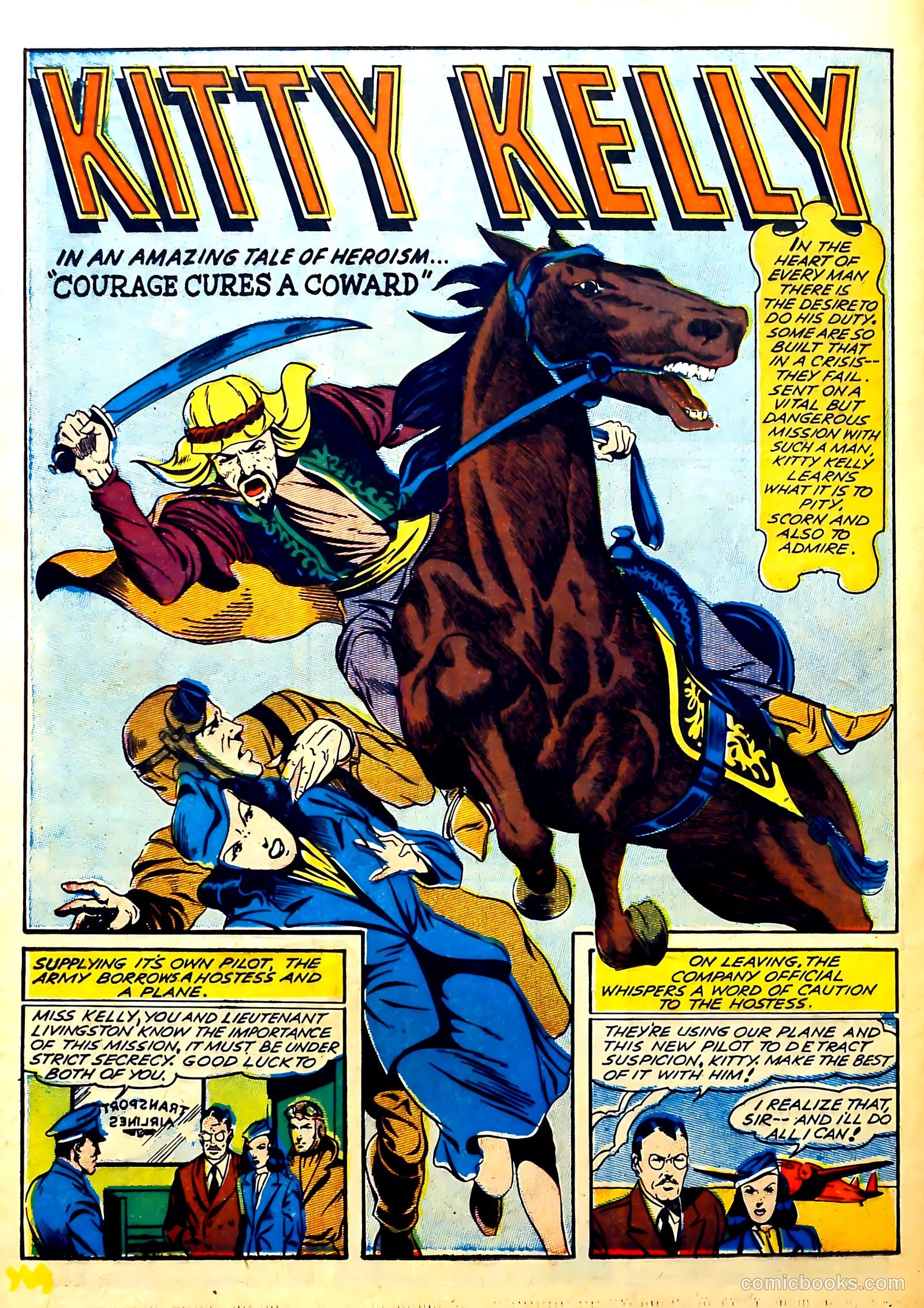 Captain Flight Comics #6 — page 36 of 53
