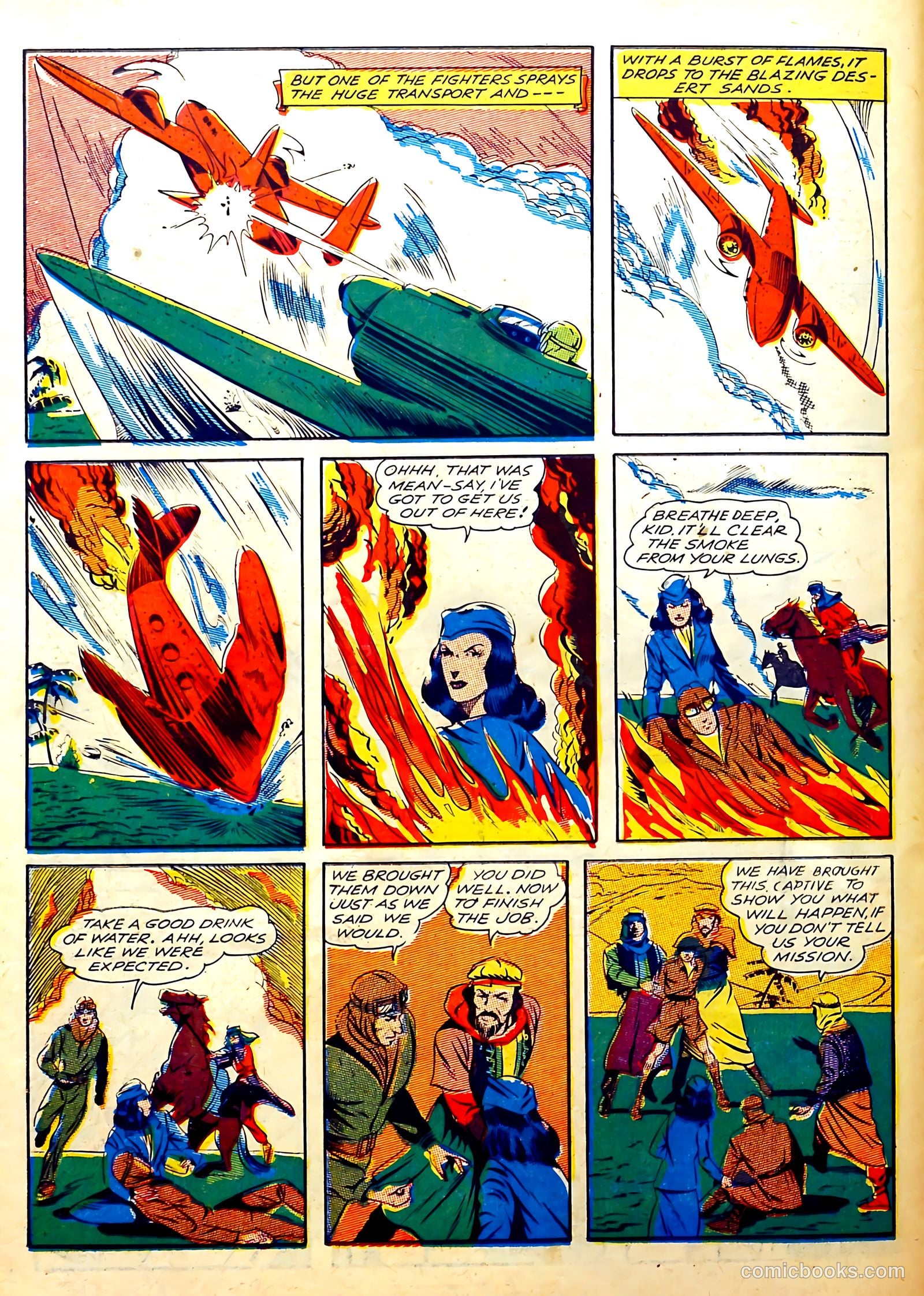 Captain Flight Comics #6 — page 38 of 53