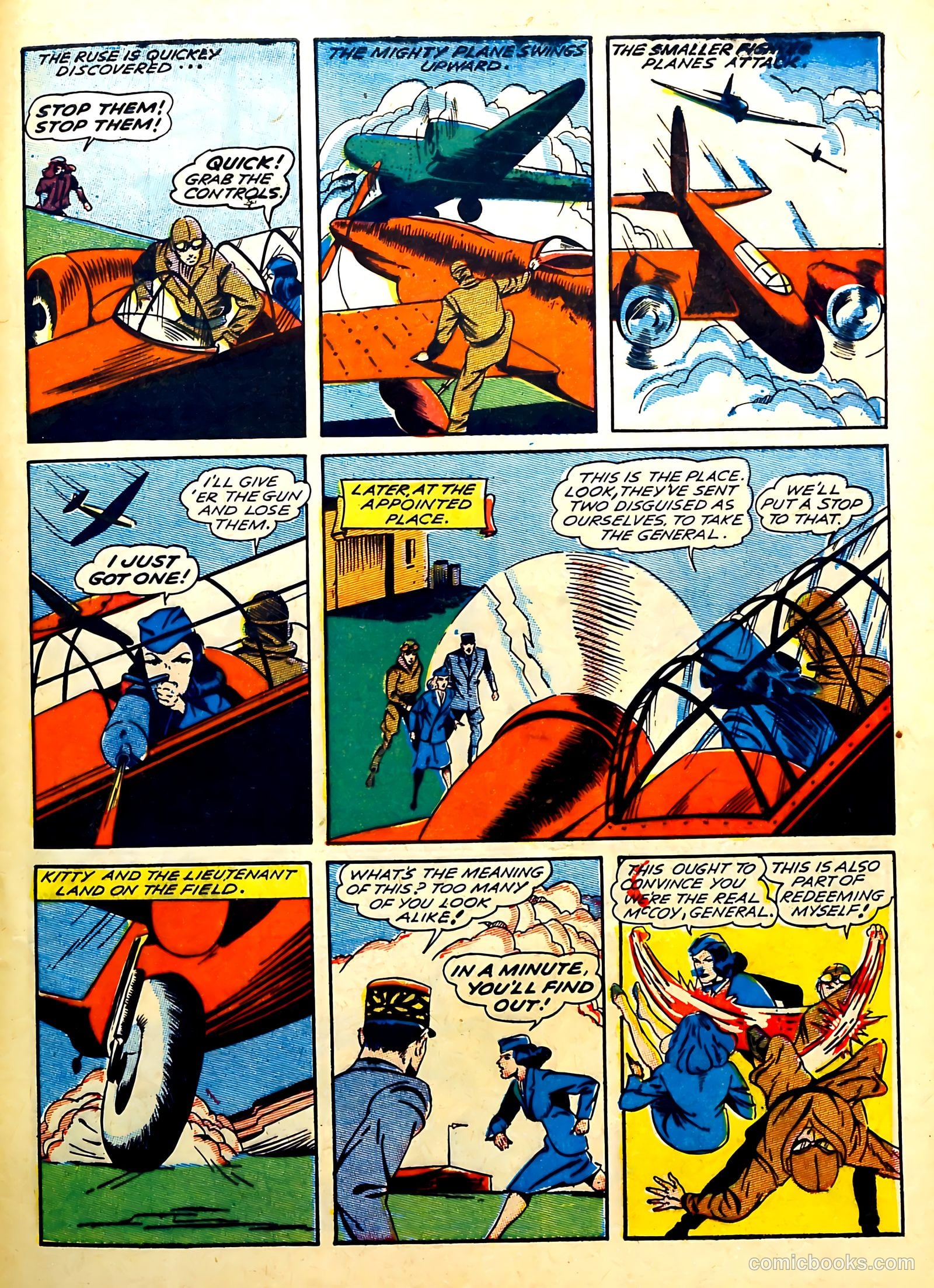 Captain Flight Comics #6 — page 41 of 53