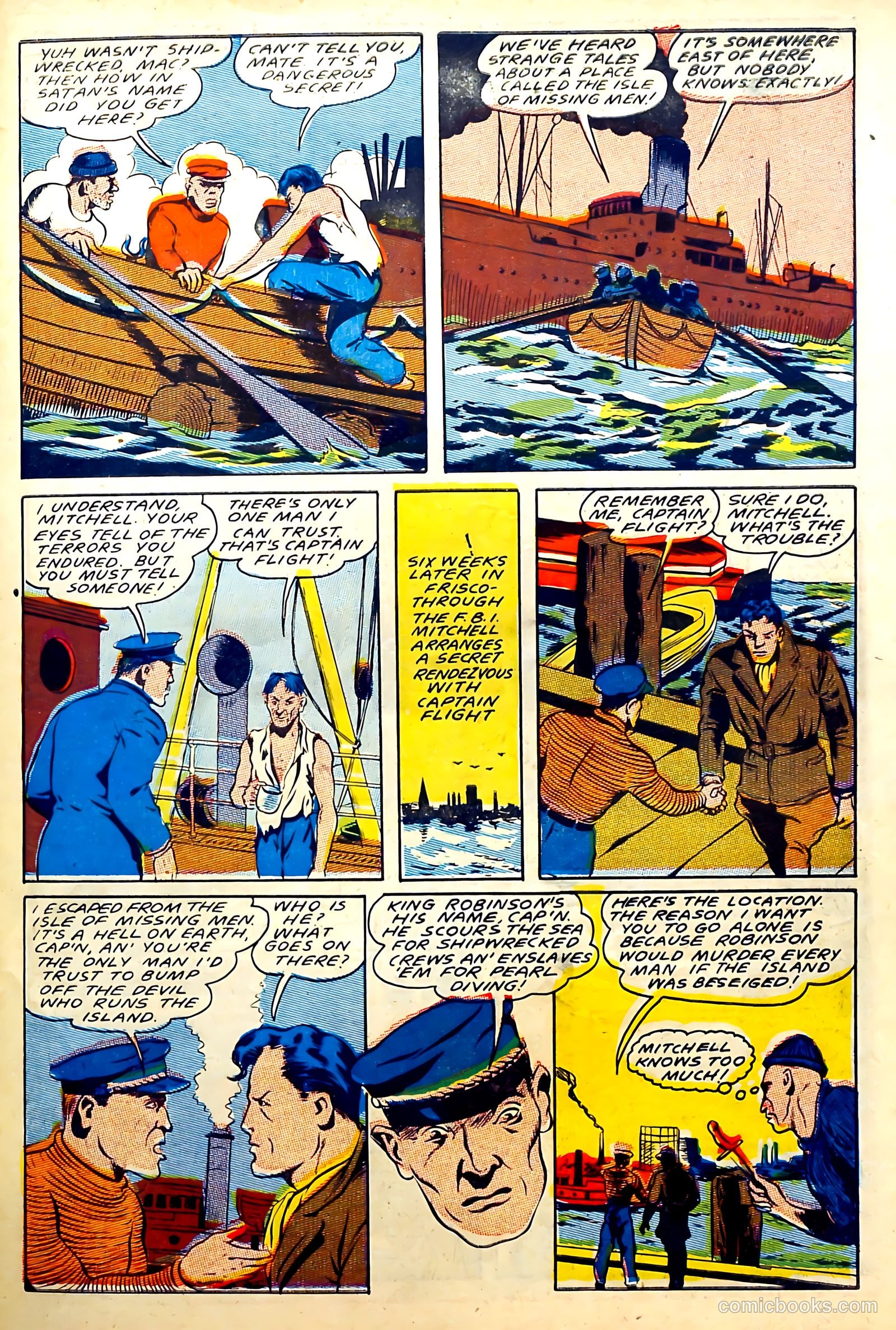 Captain Flight Comics #6 — page 45 of 53