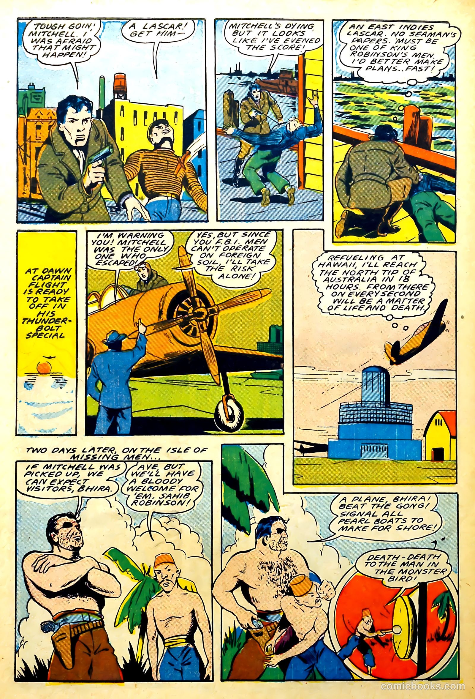 Captain Flight Comics #6 — page 46 of 53