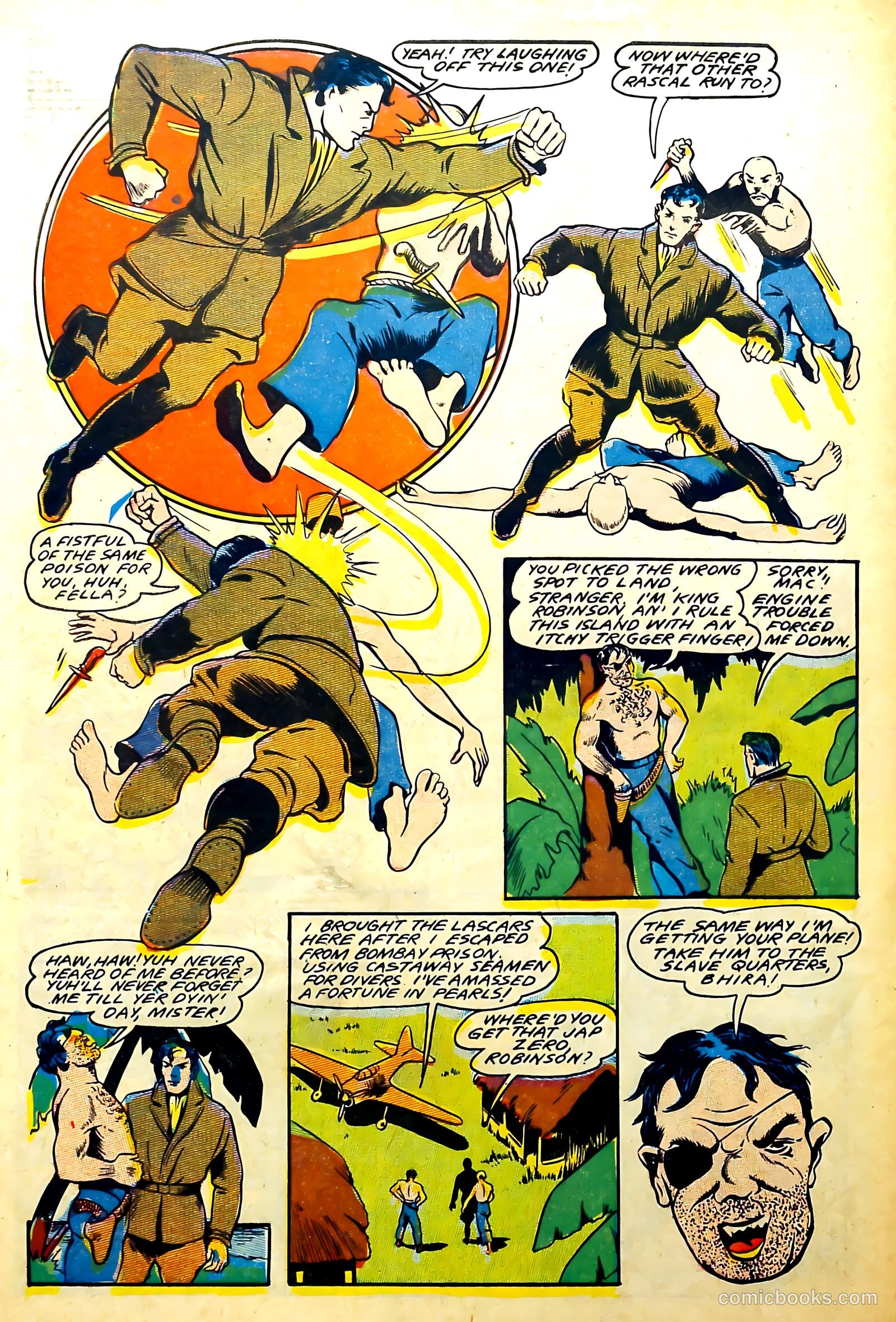 Captain Flight Comics #6 — page 48 of 53