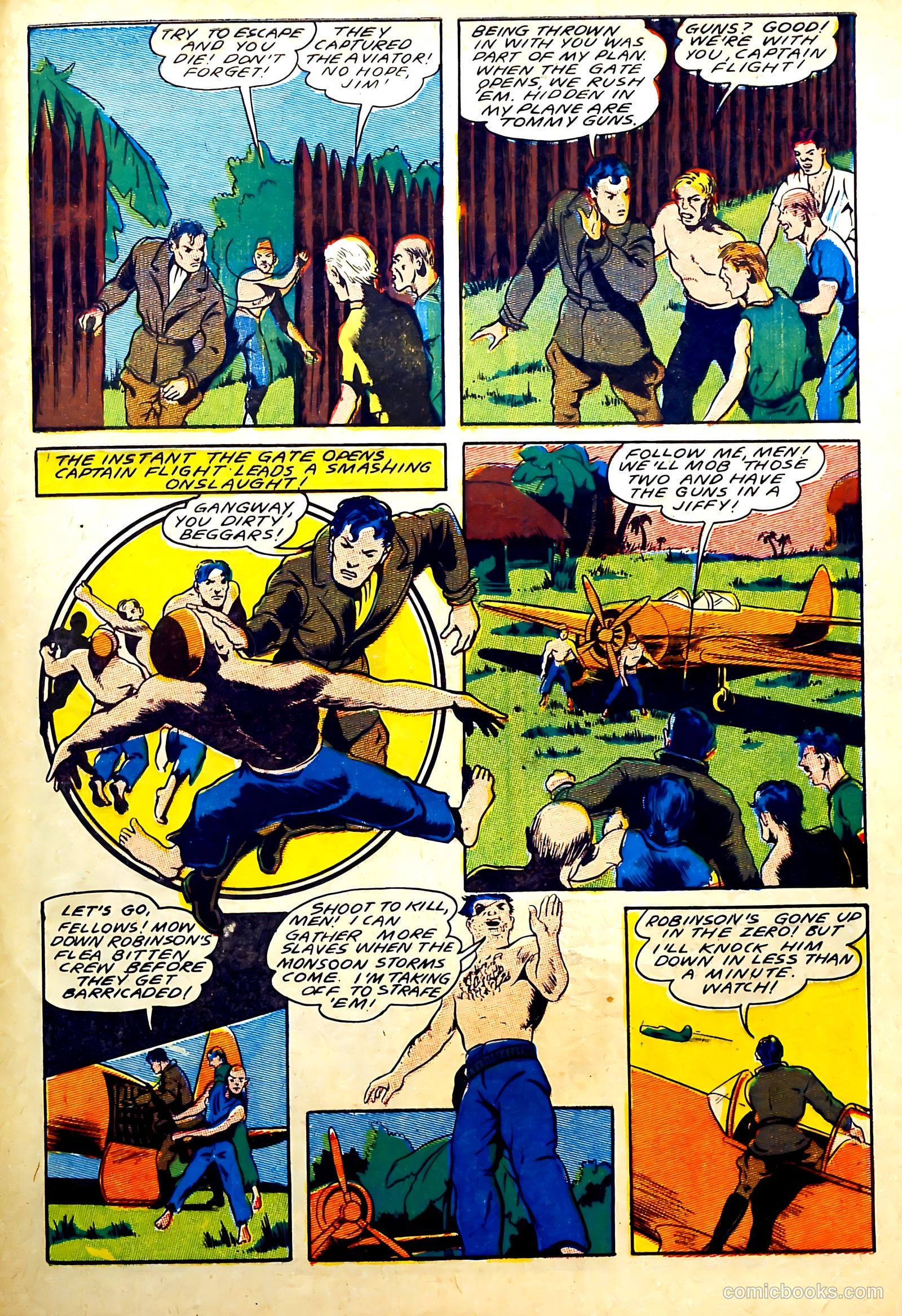 Captain Flight Comics #6 — page 49 of 53