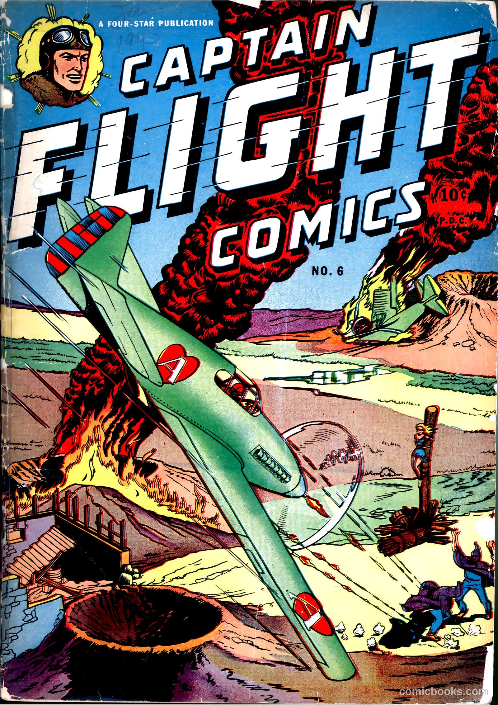 Captain Flight Comics #6 — page 53 of 53