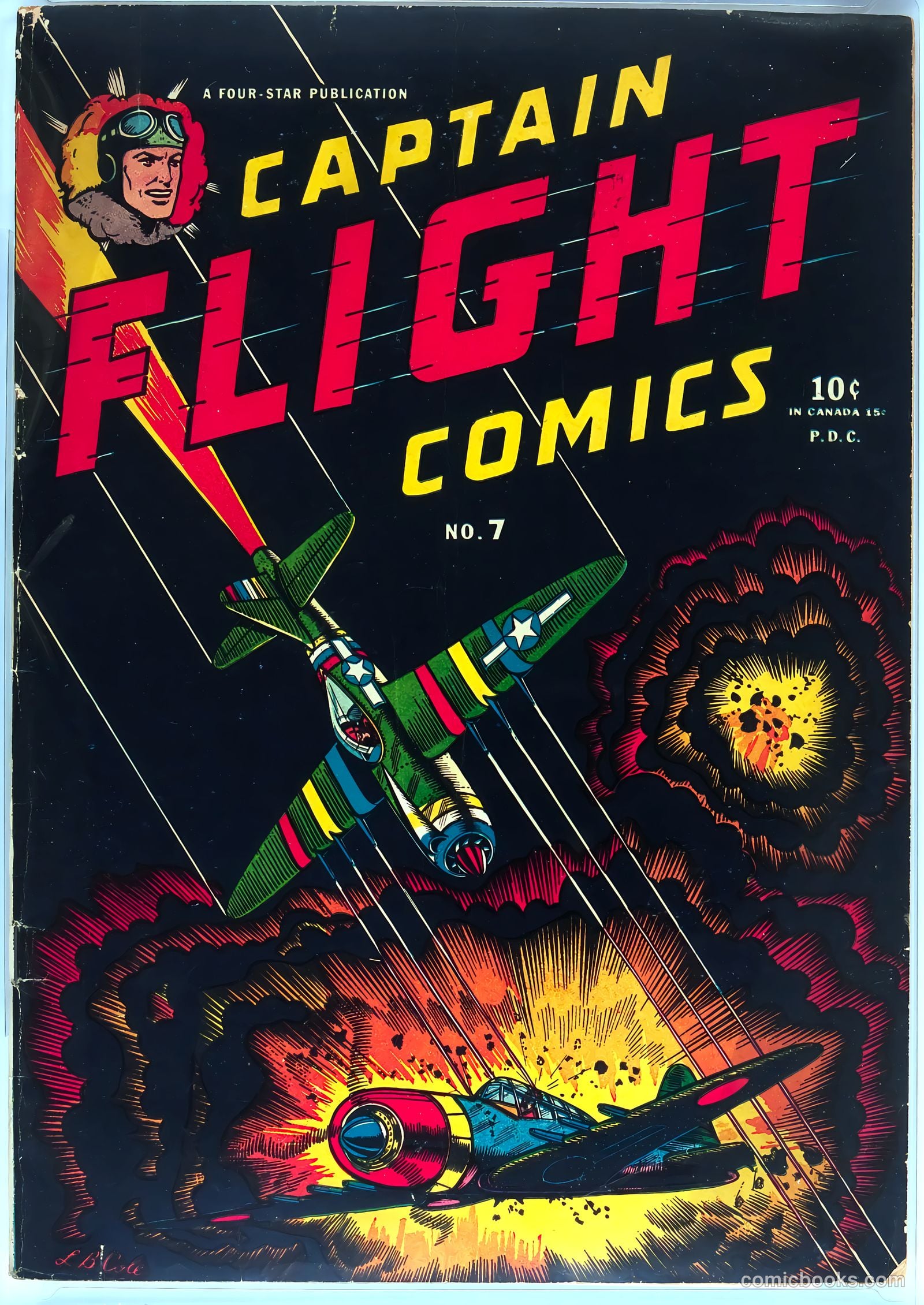 Captain Flight Comics #7 — page 1 of 52
