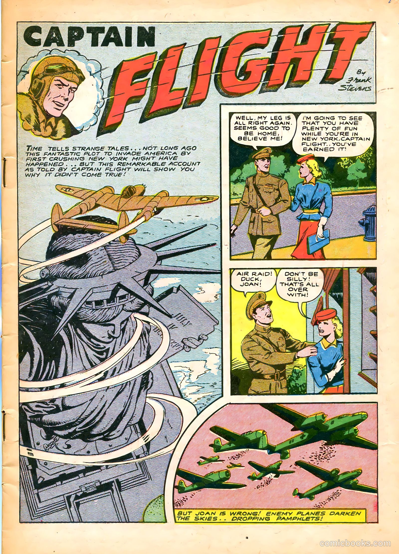 Captain Flight Comics #7 — page 3 of 52