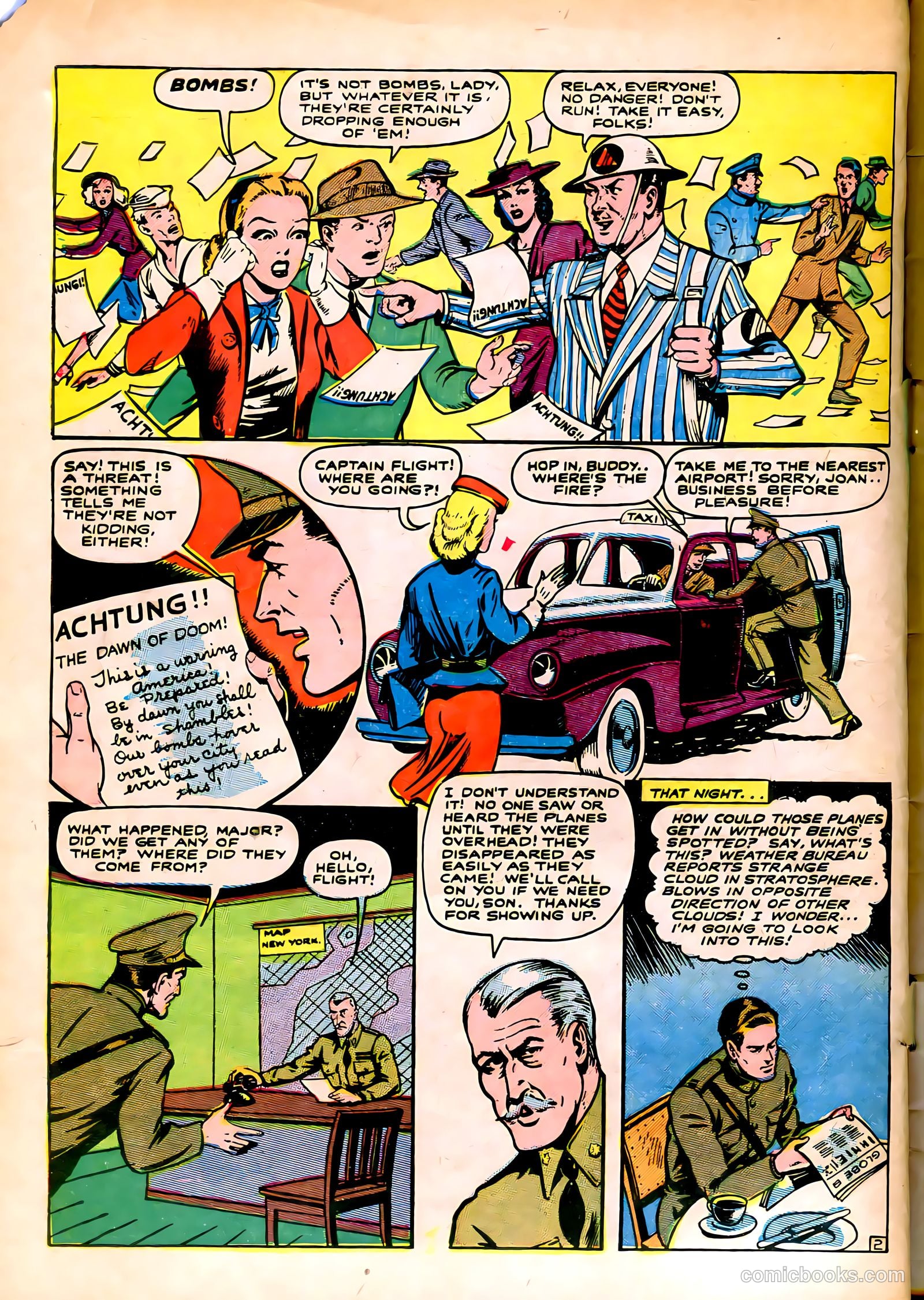 Captain Flight Comics #7 — page 4 of 52