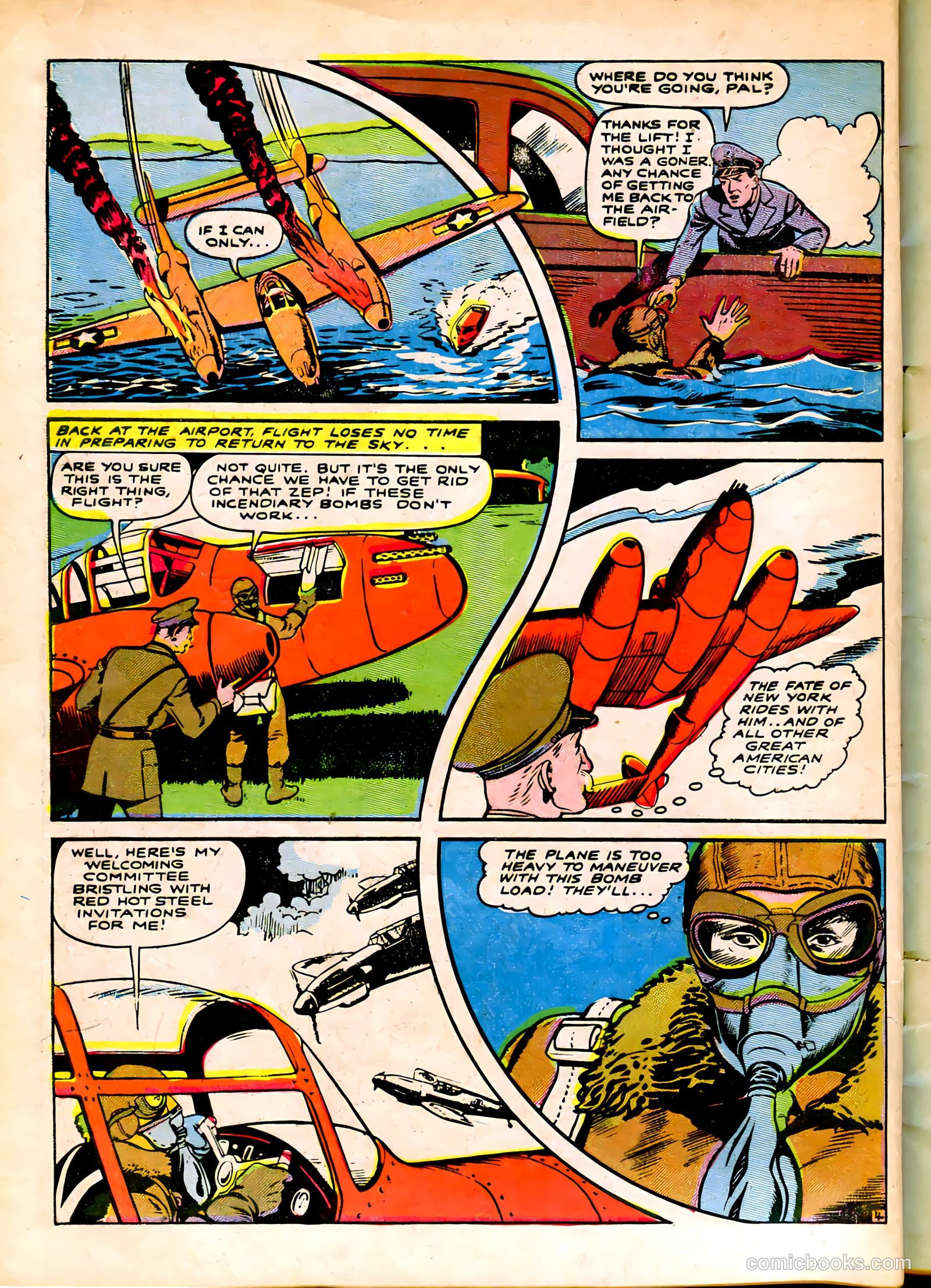 Captain Flight Comics #7 — page 6 of 52