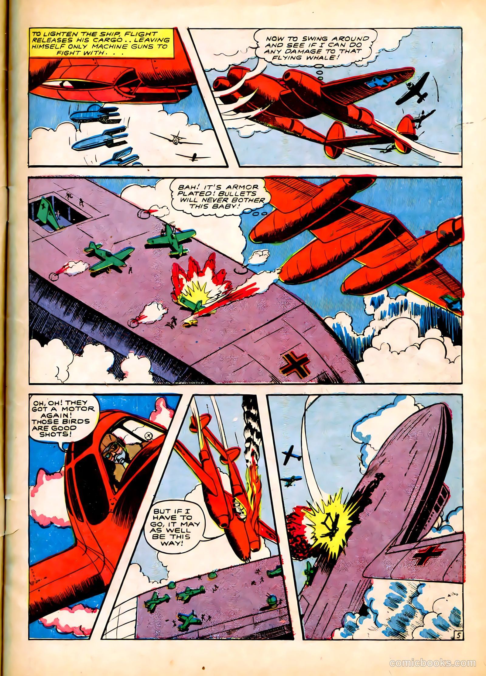 Captain Flight Comics #7 — page 7 of 52