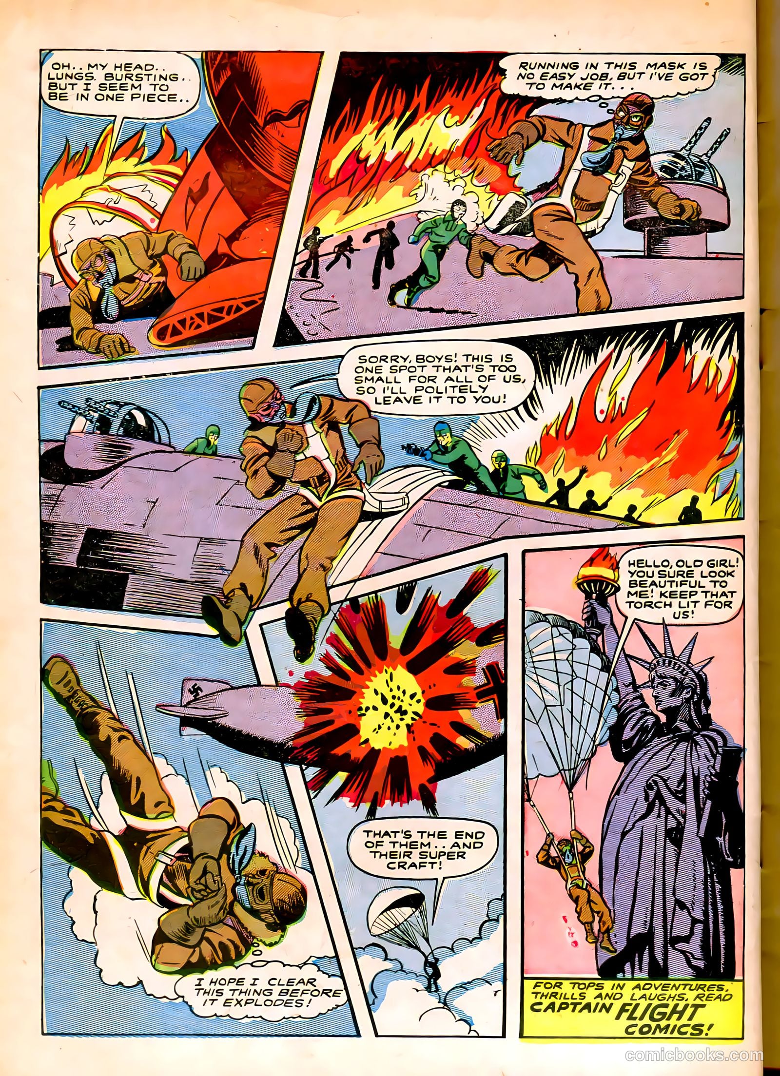 Captain Flight Comics #7 — page 8 of 52