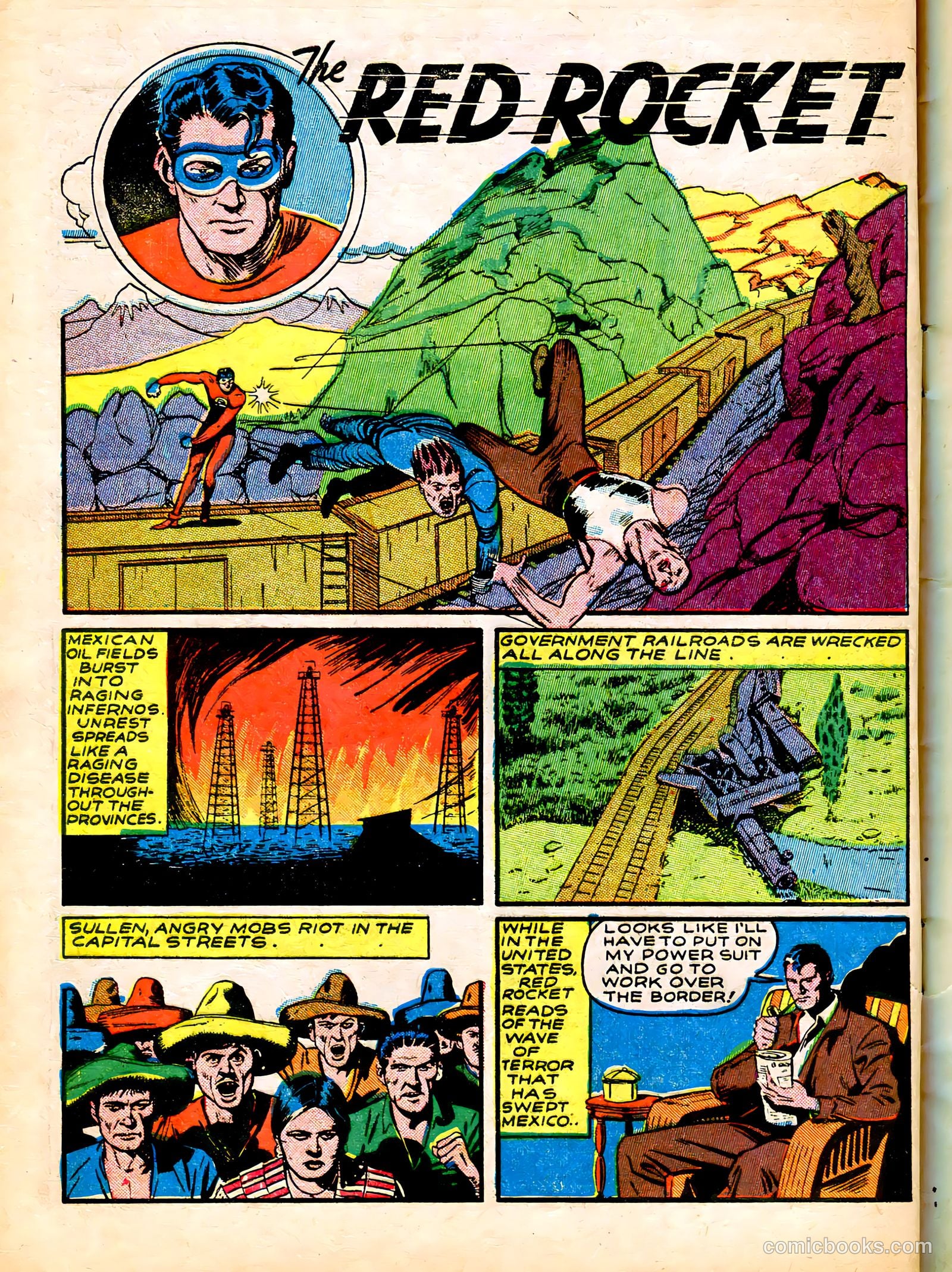 Captain Flight Comics #7 — page 10 of 52