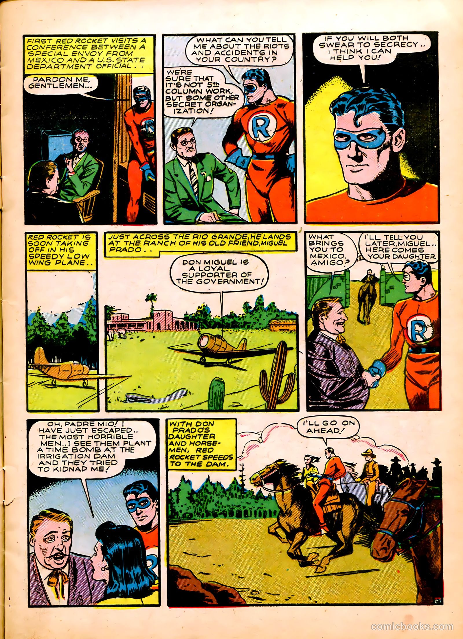 Captain Flight Comics #7 — page 11 of 52