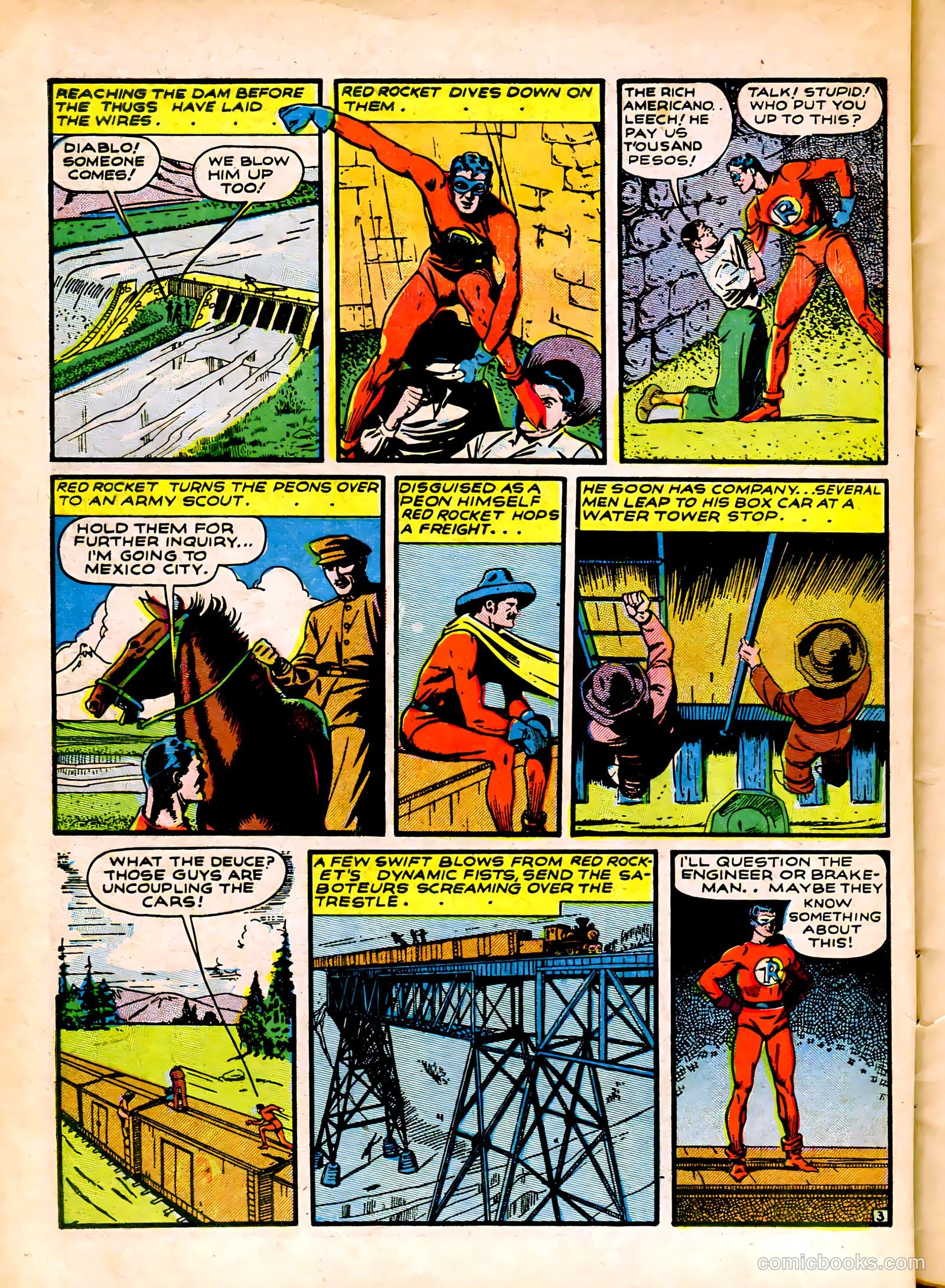 Captain Flight Comics #7 — page 12 of 52