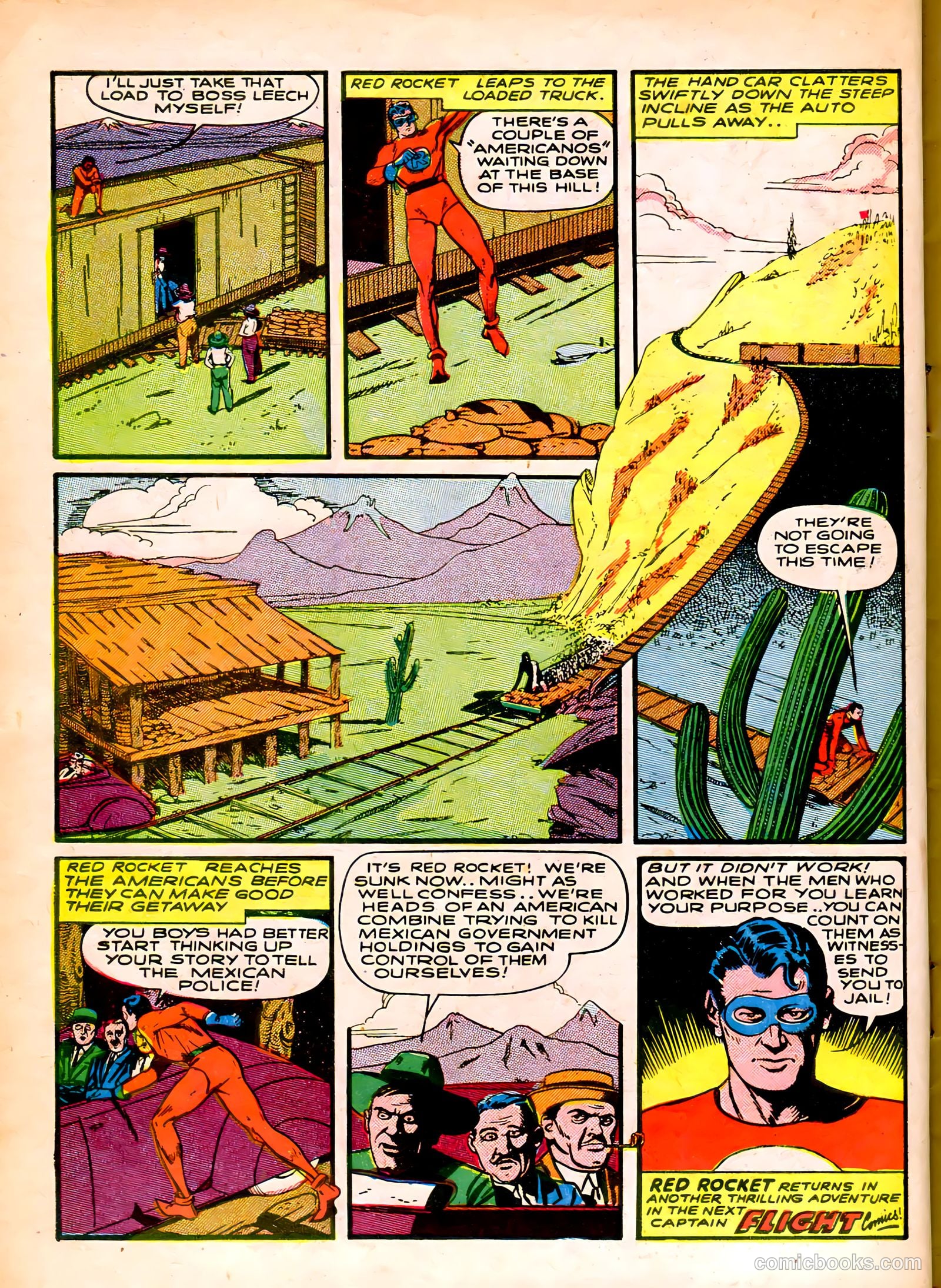Captain Flight Comics #7 — page 14 of 52