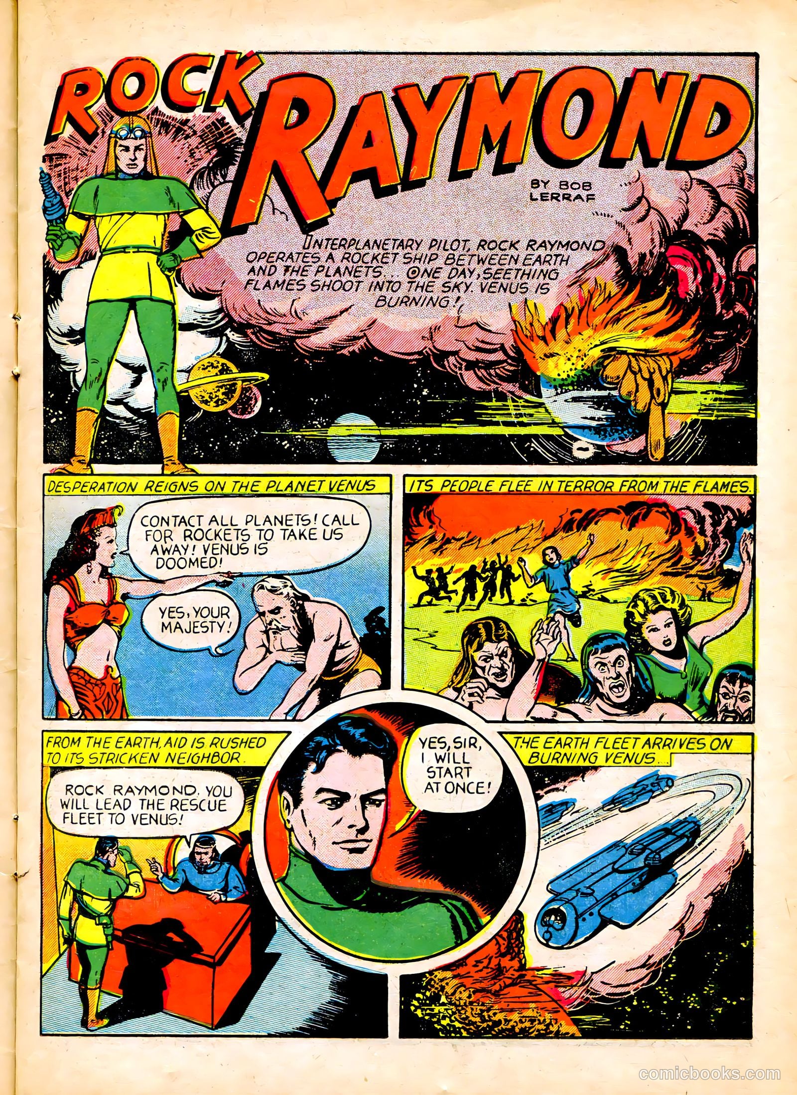 Captain Flight Comics #7 — page 17 of 52
