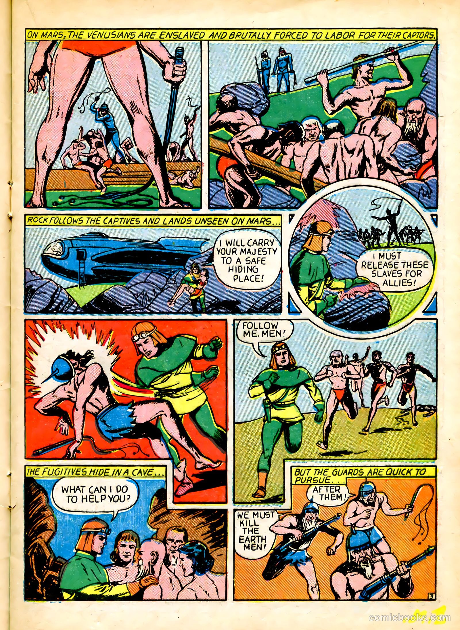 Captain Flight Comics #7 — page 19 of 52