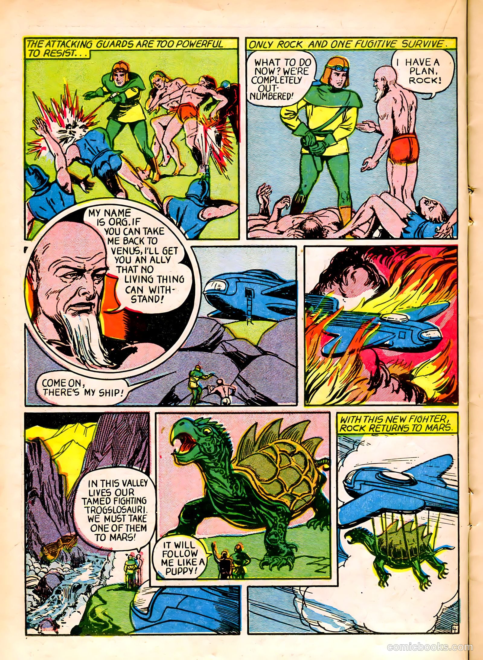Captain Flight Comics #7 — page 20 of 52